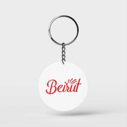 Beirut Red Keychain