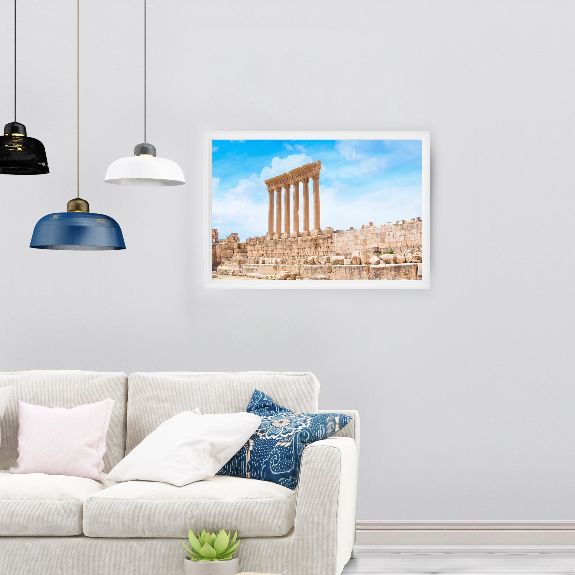 Baalbek Ruins Poster
