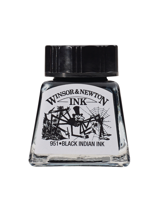 Winsor & Newton Black Indian Ink