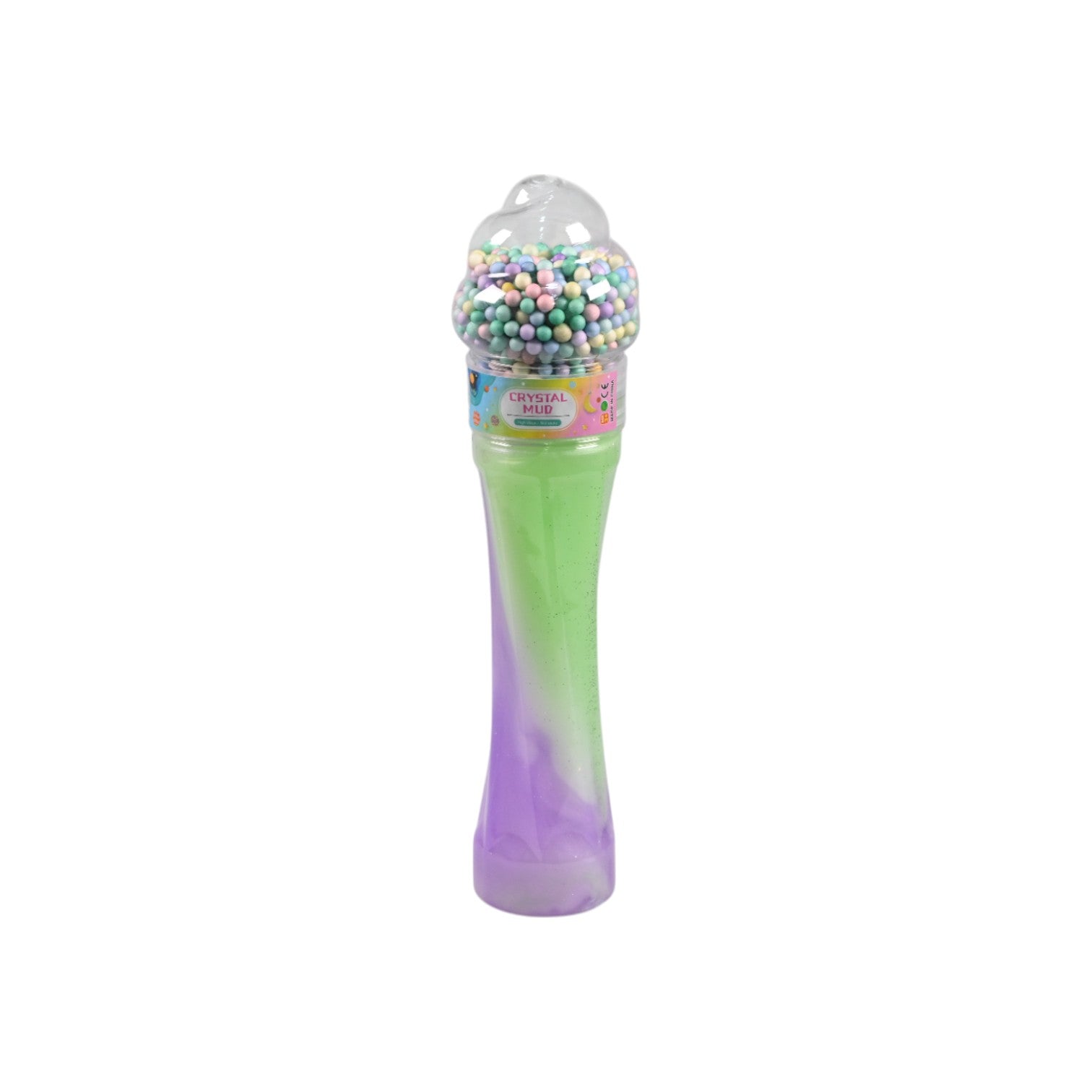 Crystal Mud Cone Swirl Slime