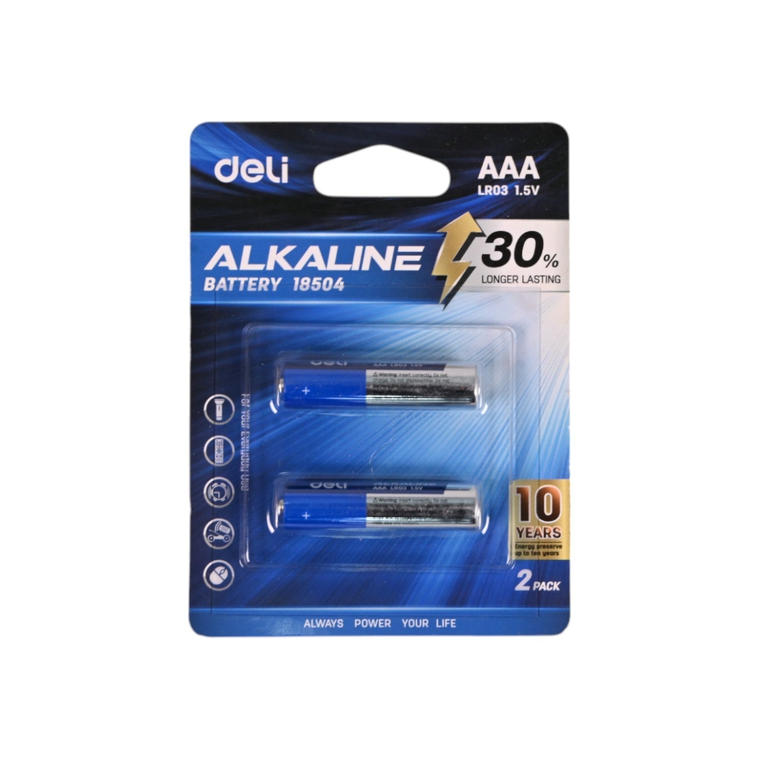 Deli AAA Alkaline Batteries