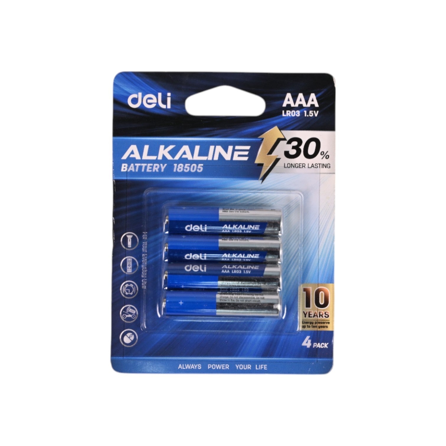 Deli AAA Alkaline Batteries