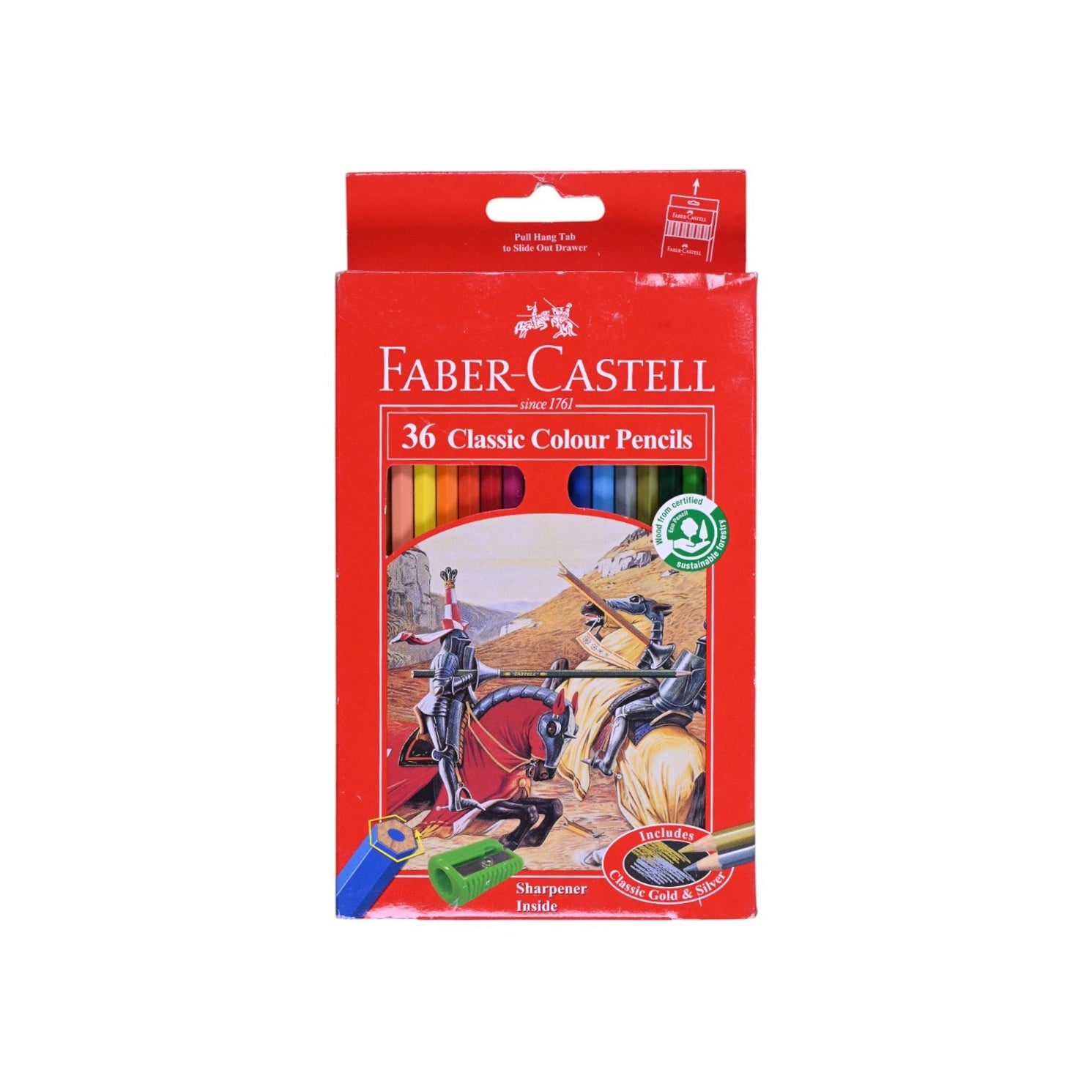 Faber Castell Classic Colour Pencils–36 Colors