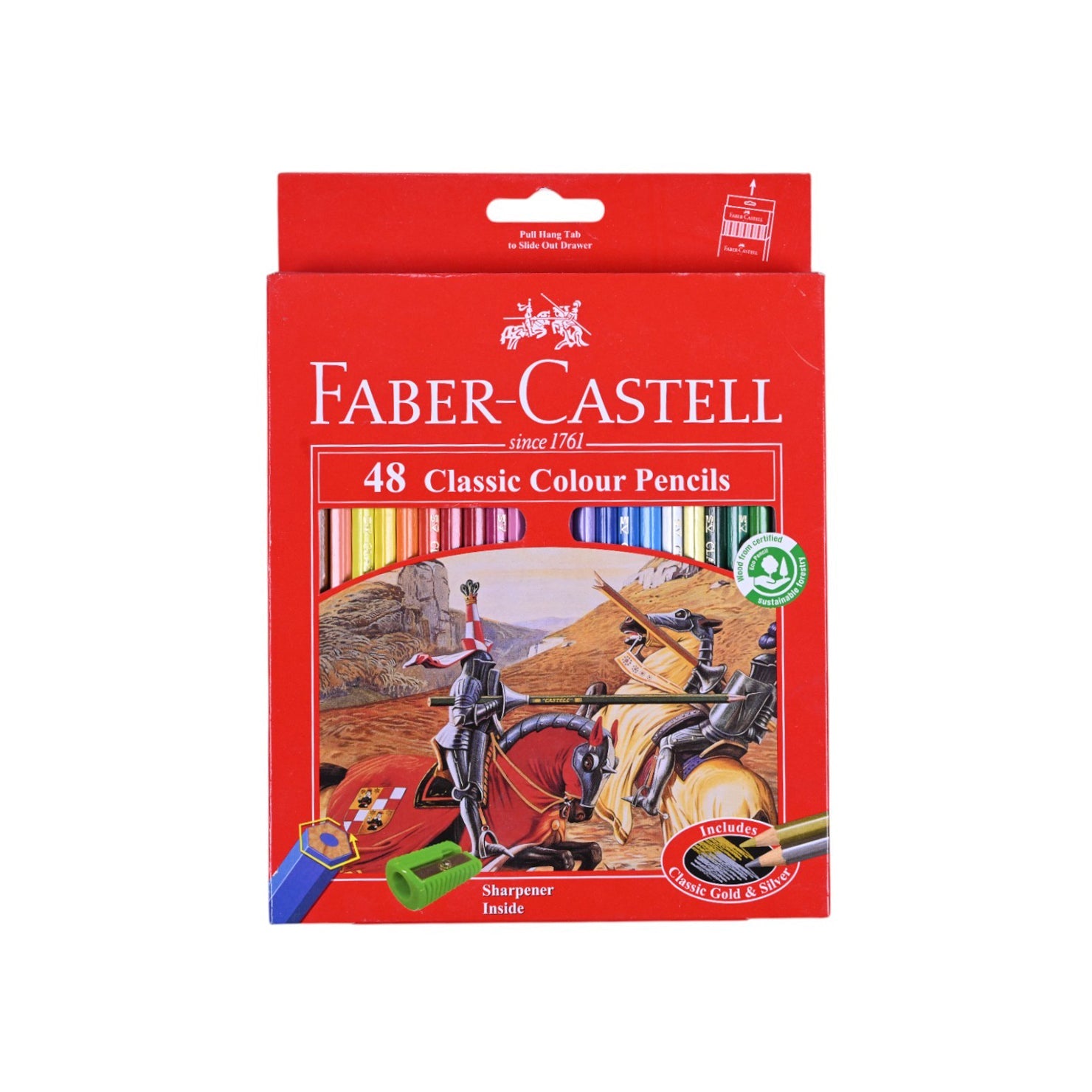 Faber Castell Classic Colour Pencils–48 Colors