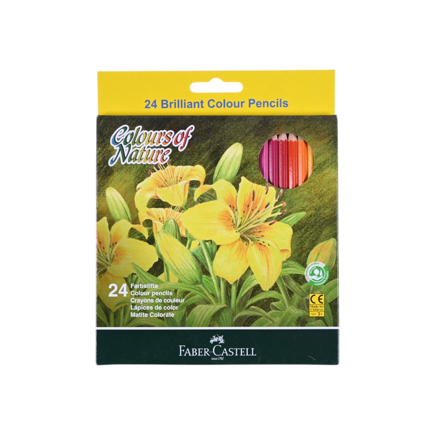 Faber Castell Colours of Nature-24 Colors
