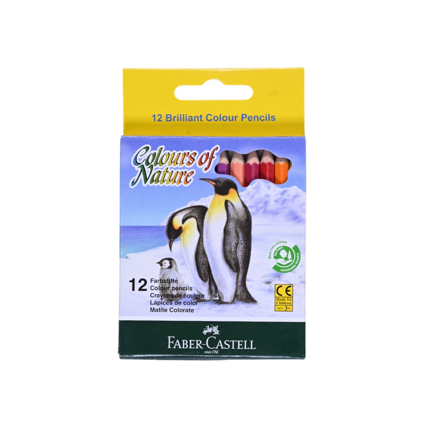Faber Castell 12 Colours of Nature-Compact