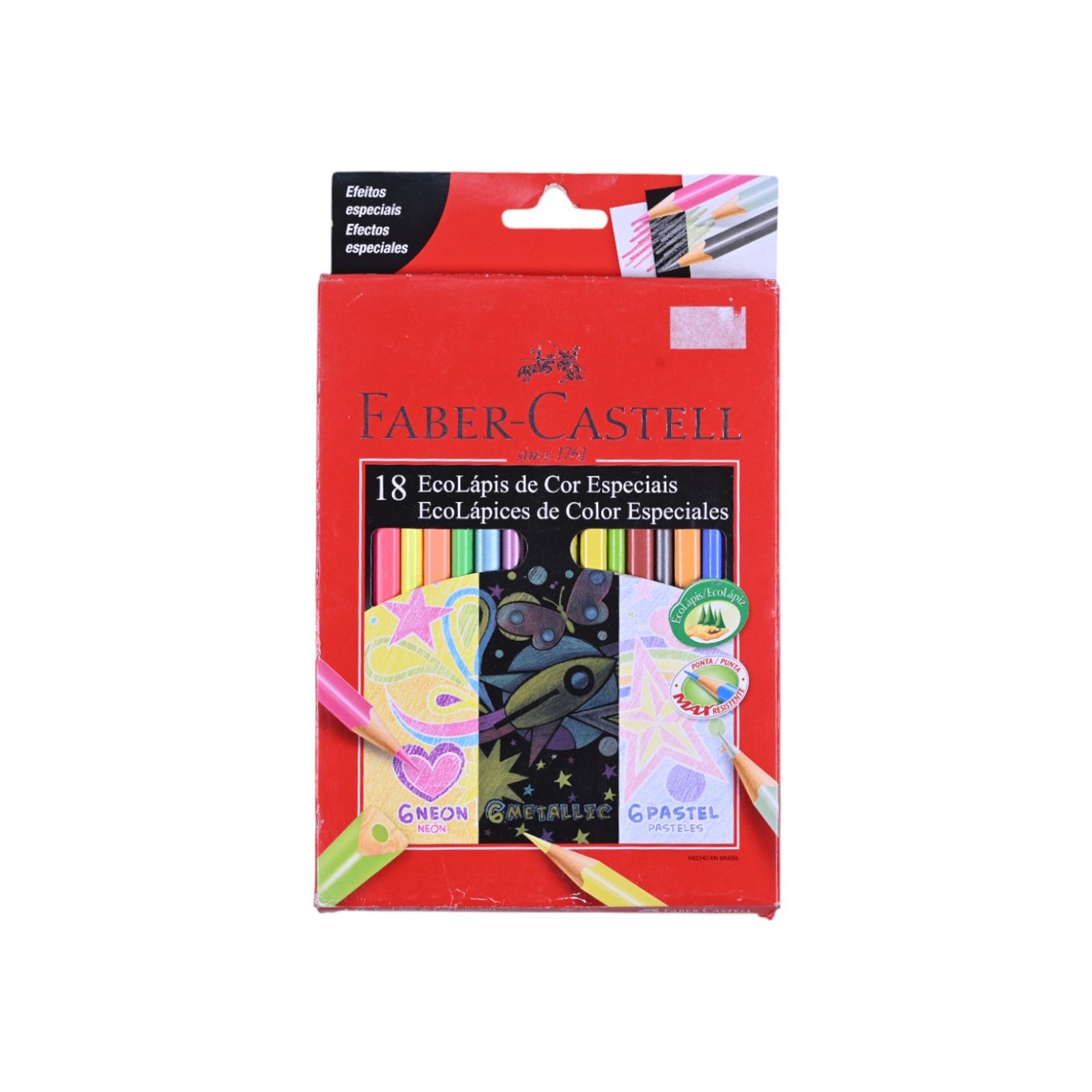 Faber Castell Ecolápis-18 Colors