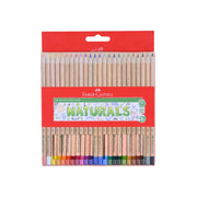 Faber Castell Naturals Colour Pencils-24 Colors