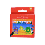 Faber Castell 12 Wax Crayons