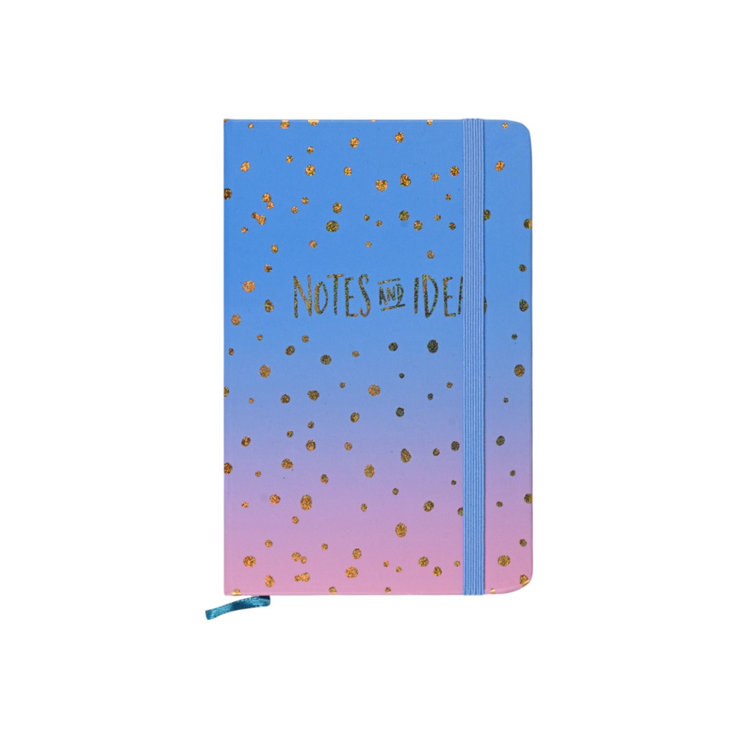 Gradient Glitter A6 Notebook