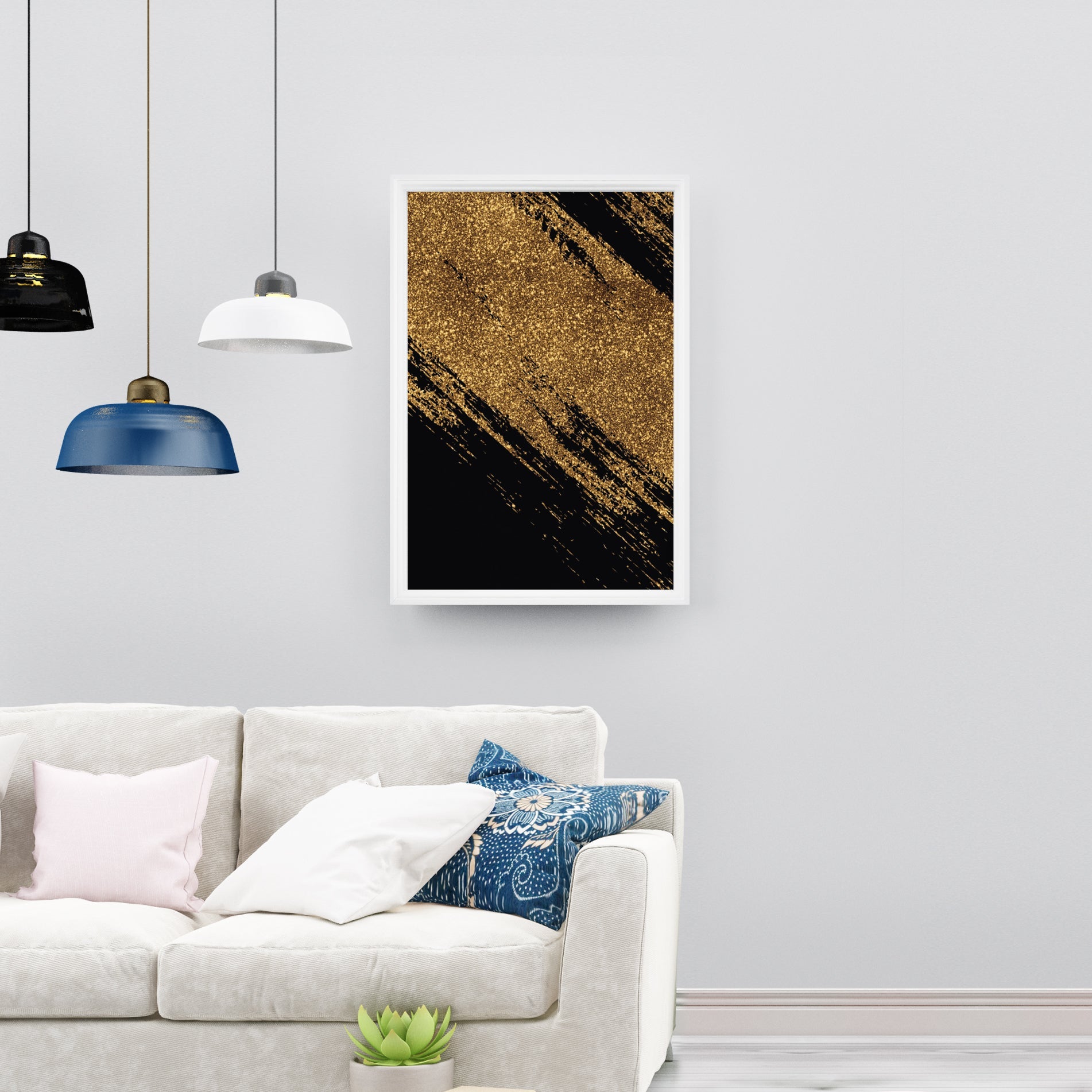 Islamic Midnight Gold Poster