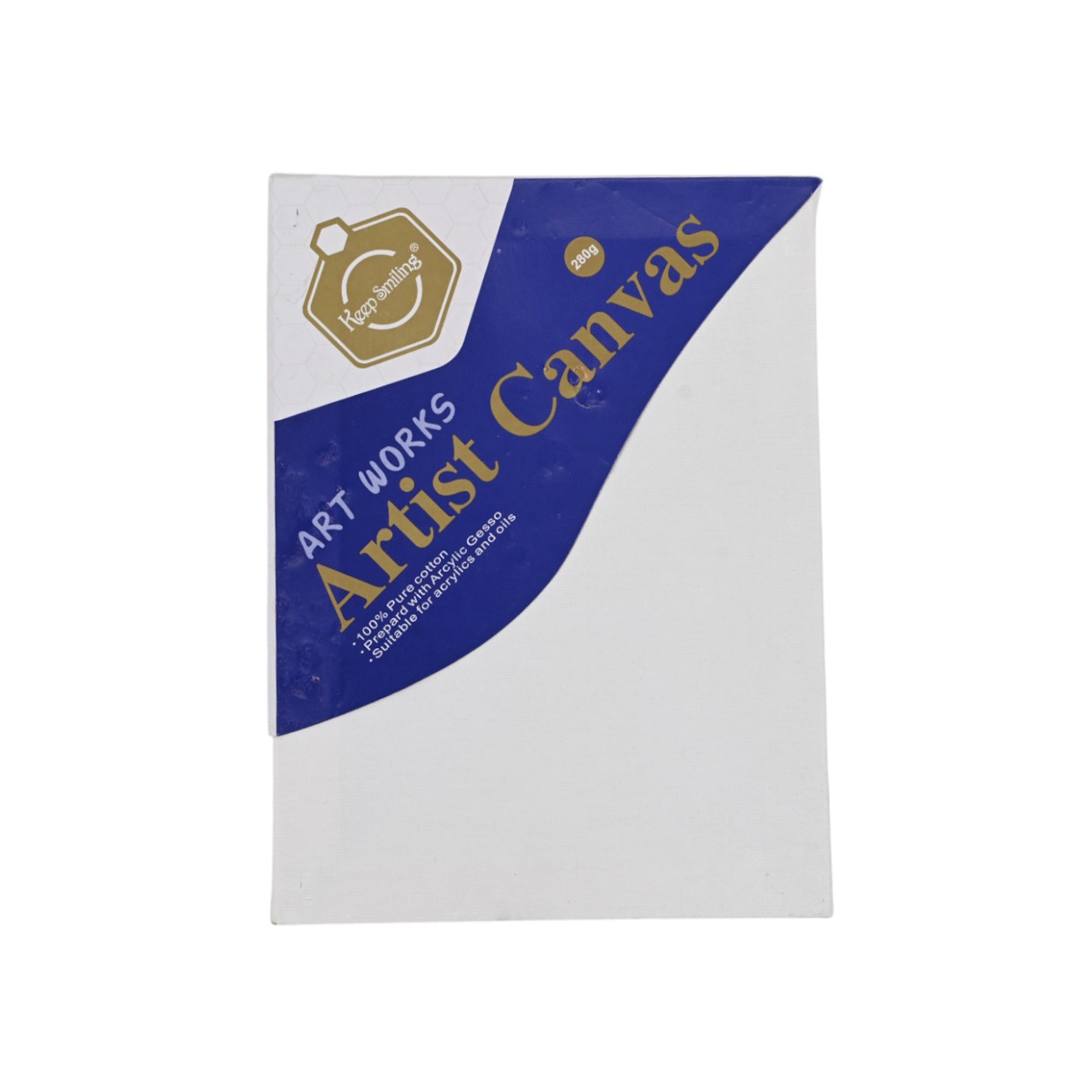 Keep Smiling Artist Canvas 280g