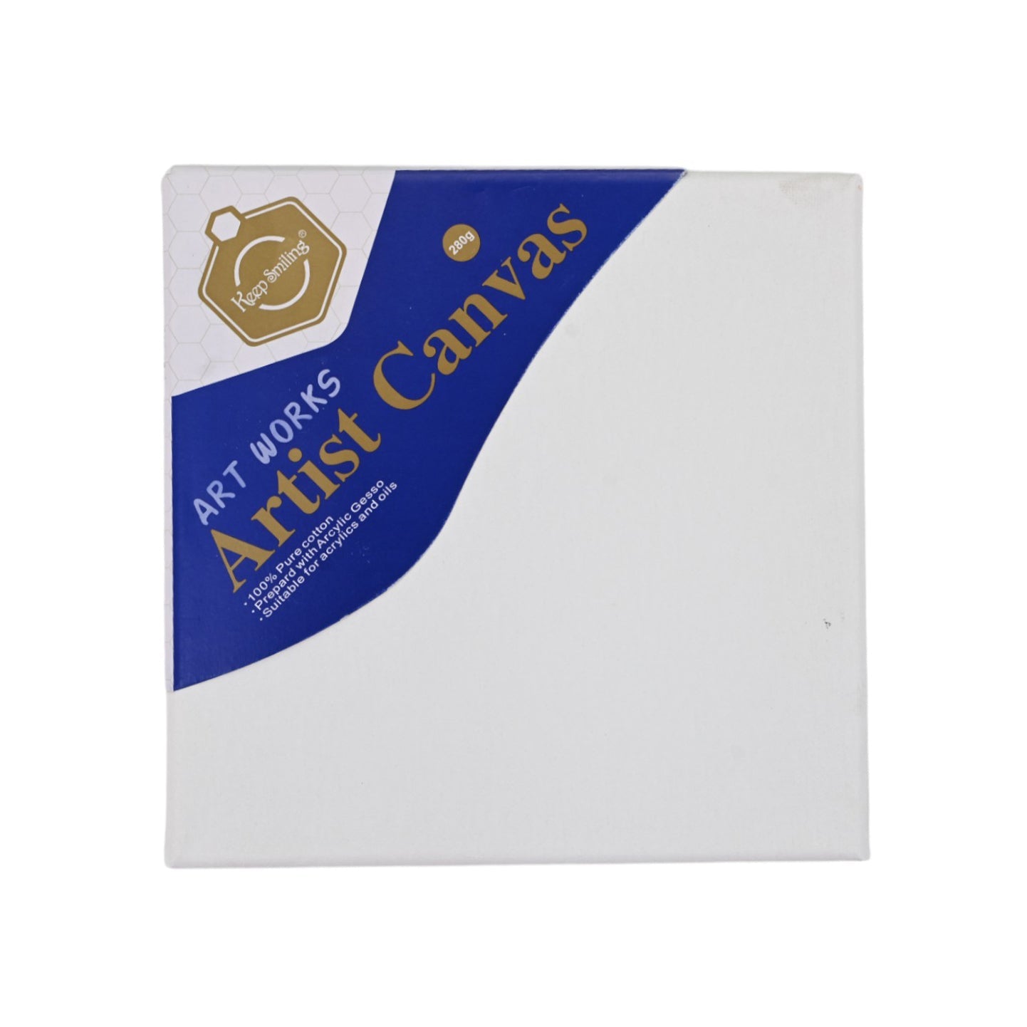 Keep Smiling Artist Canvas 280g