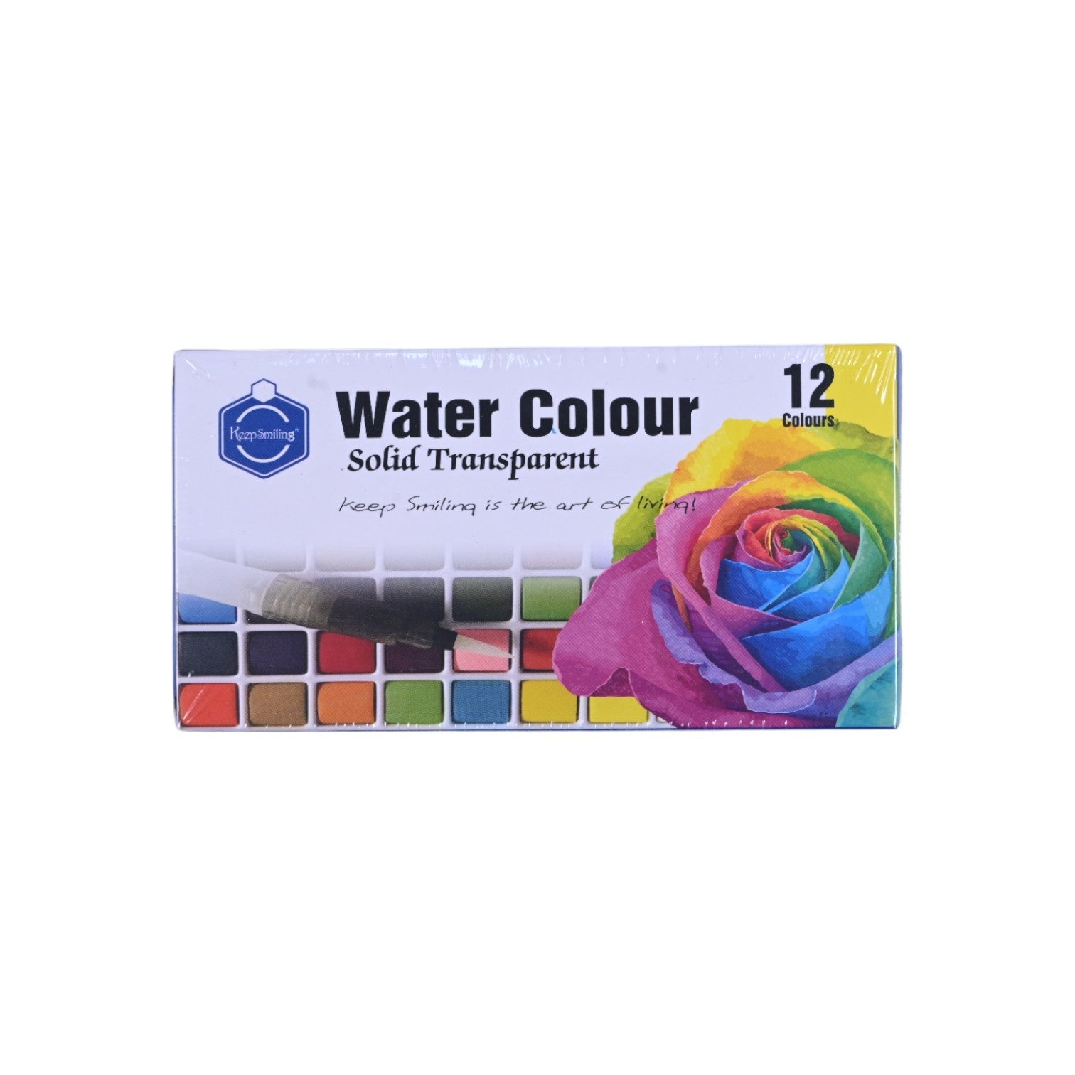 Keep Smiling Solid Watercolour Set