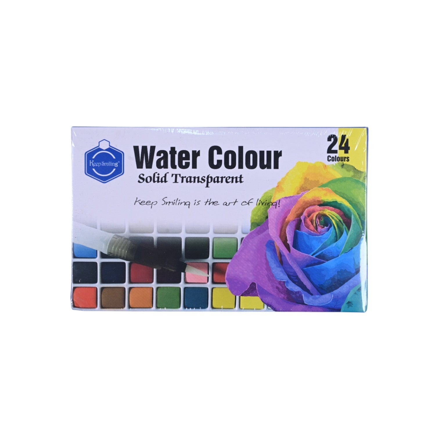 Keep Smiling Solid Watercolour Set