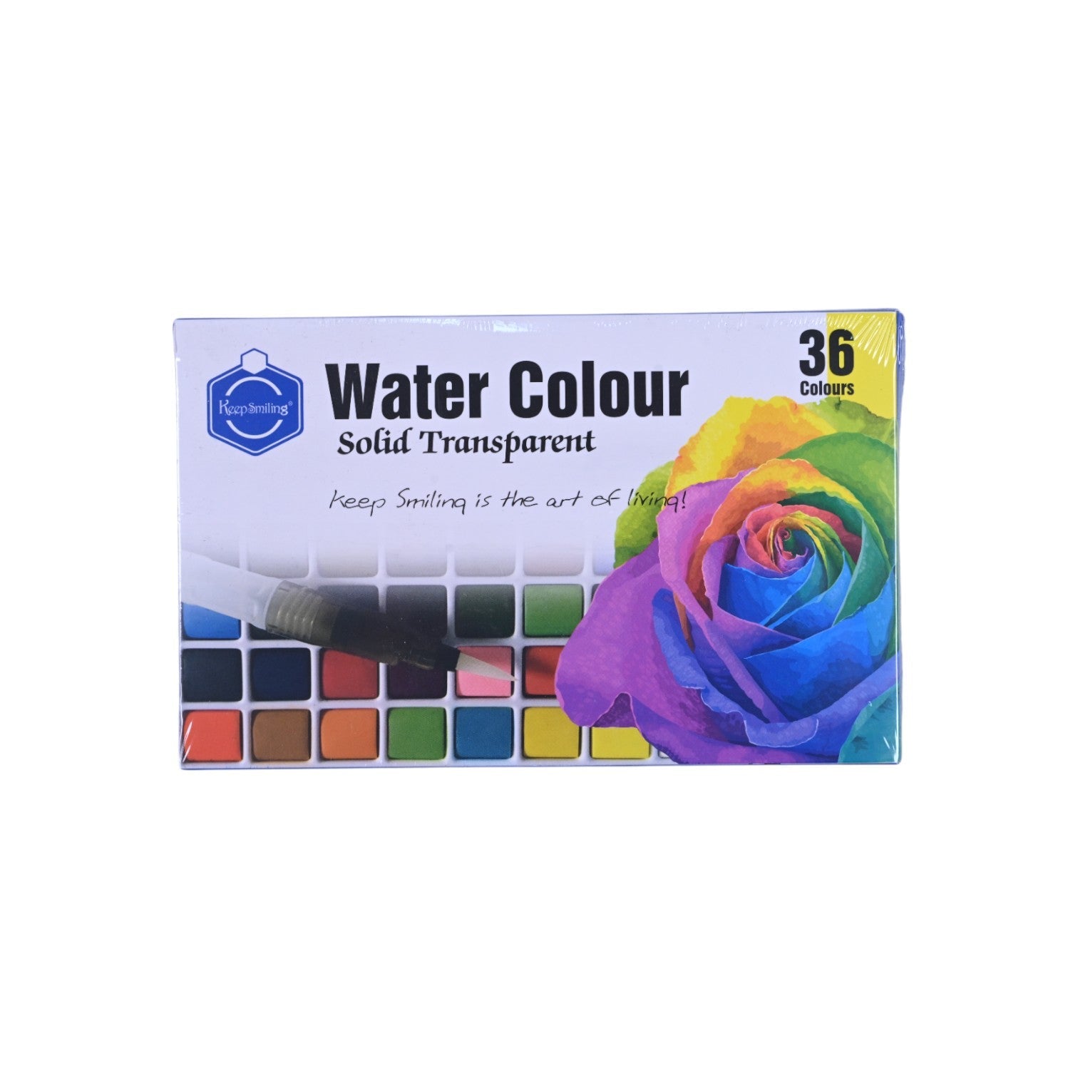 Keep Smiling Solid Watercolour Set