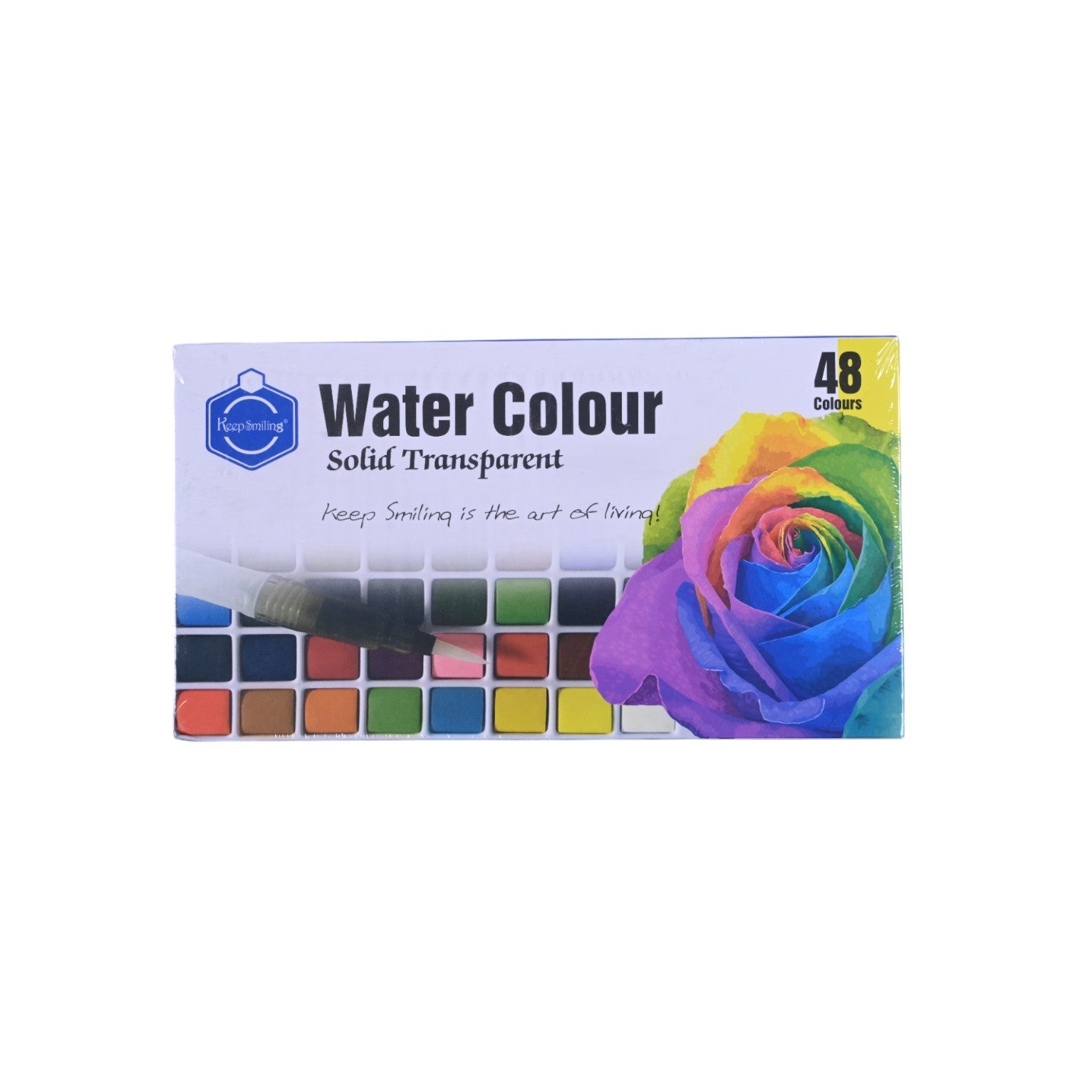 Keep Smiling Solid Watercolour Set
