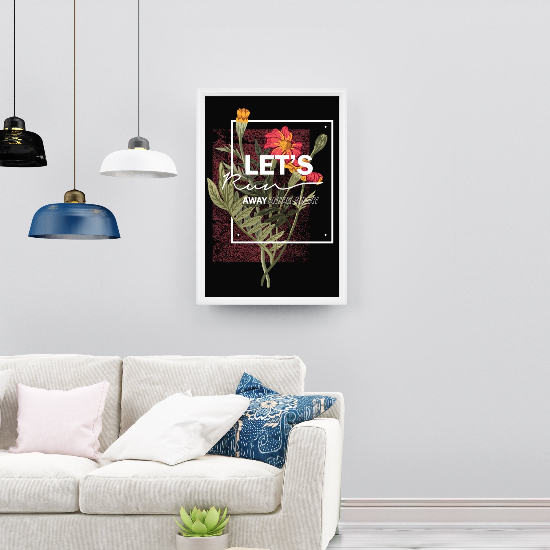 Let’s Run Away Poster