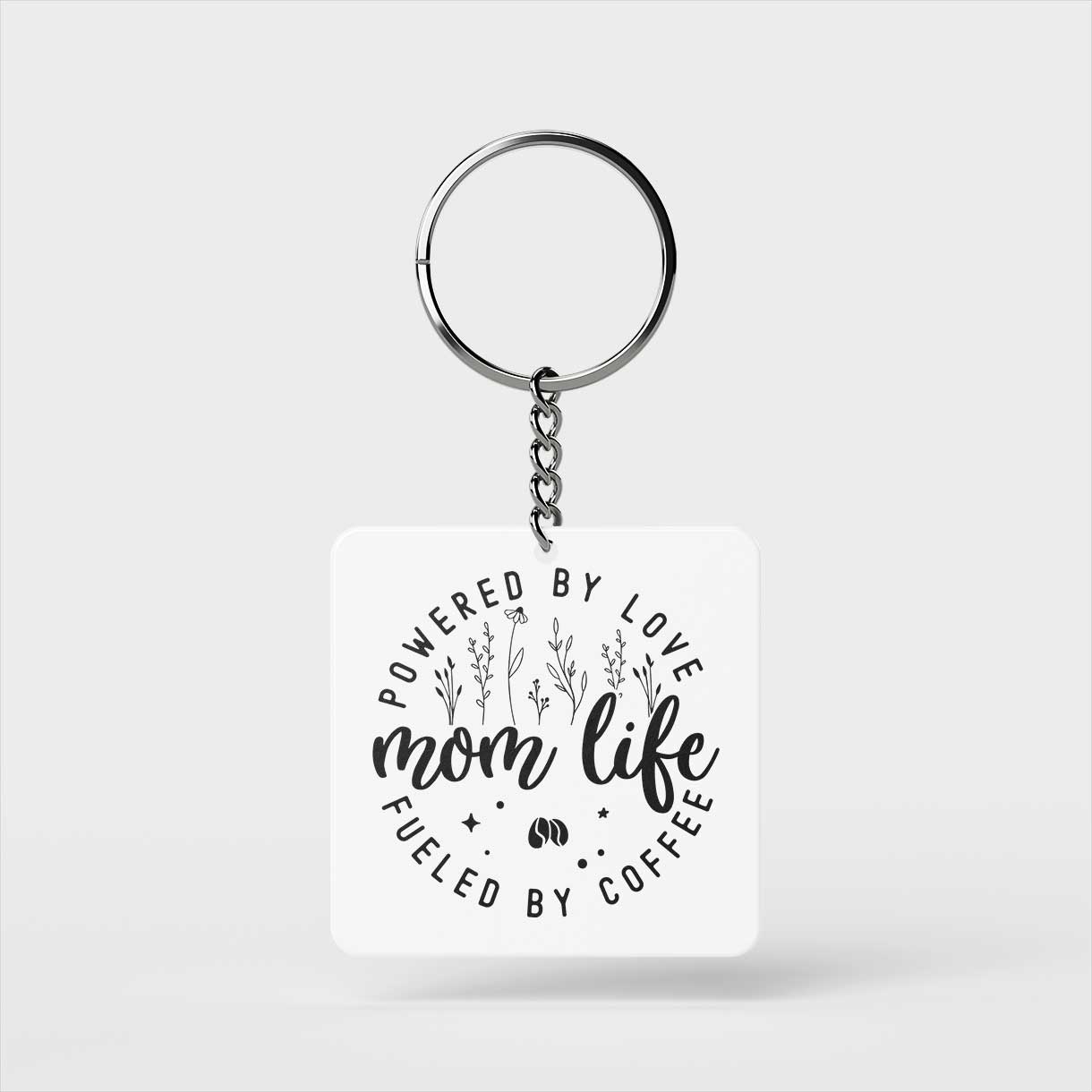 Mom Life Keychain