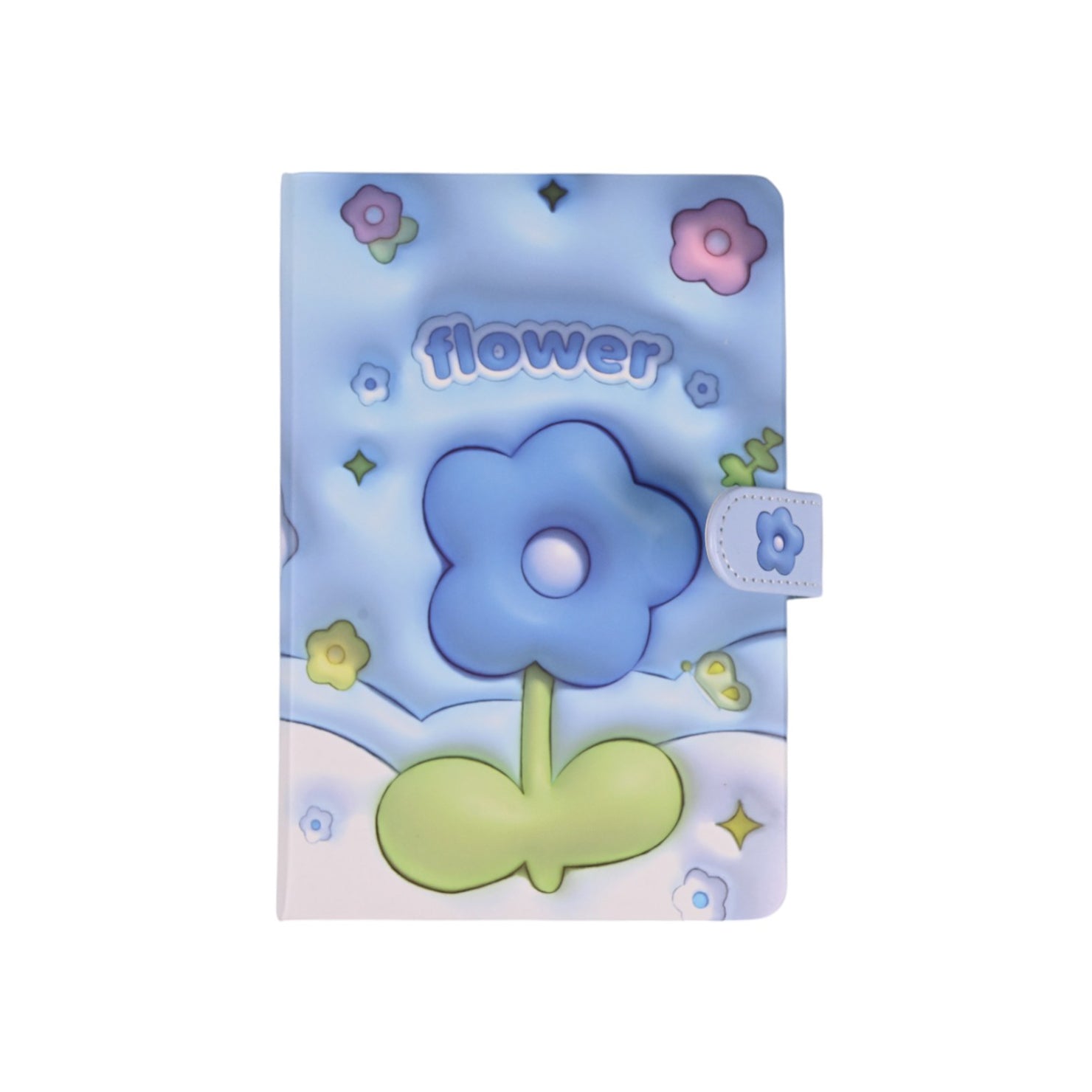Puffy Flower A5 Notebook