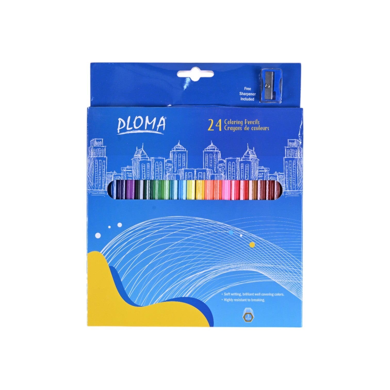 PLOMA Coloring Pencils -24 Colors