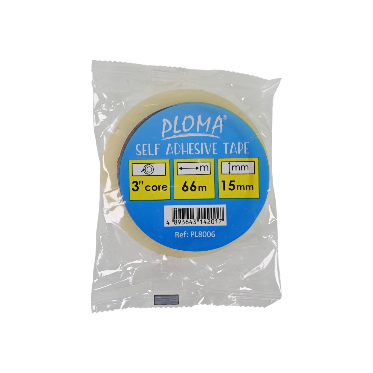 Ploma Self-Adhesive Tape 66m