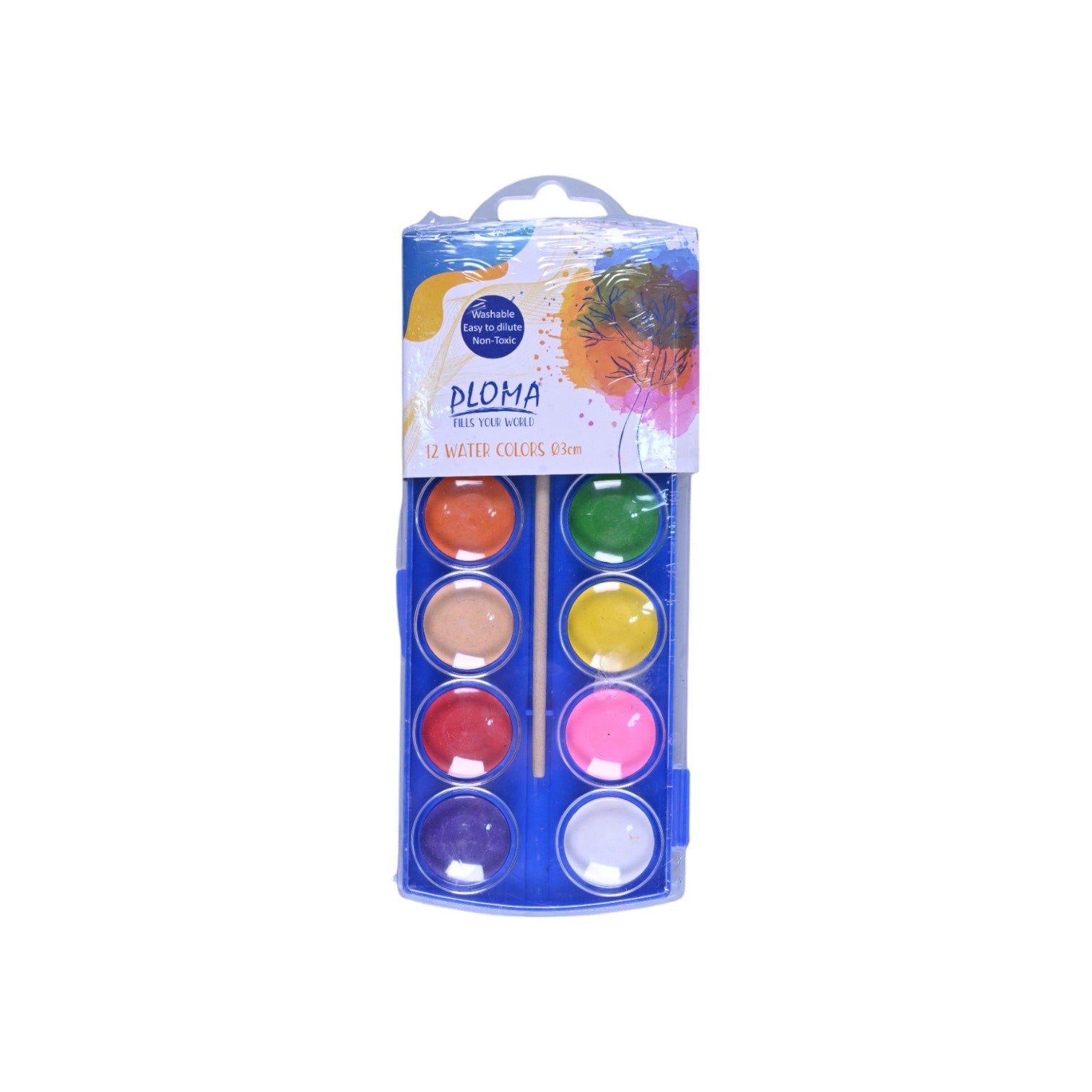 Ploma 12 Watercolors Set