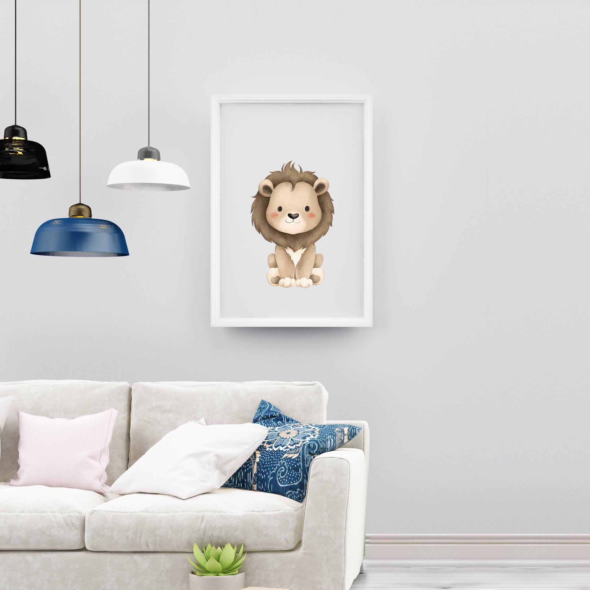 Safari Animal Poster