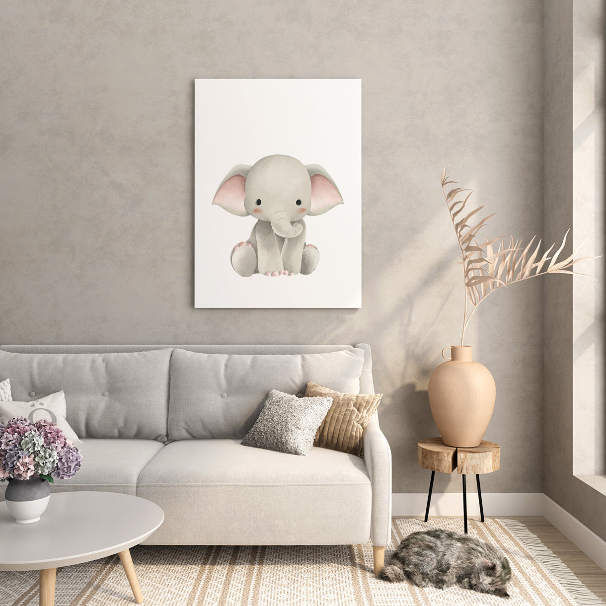 Safari Animals Canvas