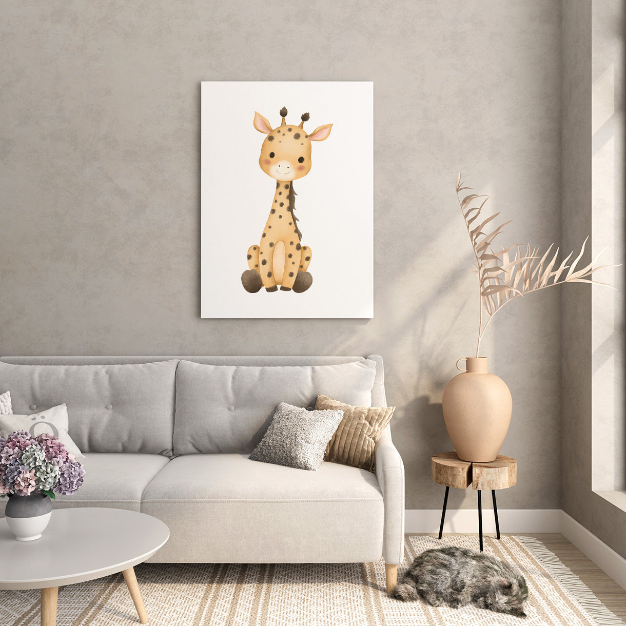 Safari Animals Canvas
