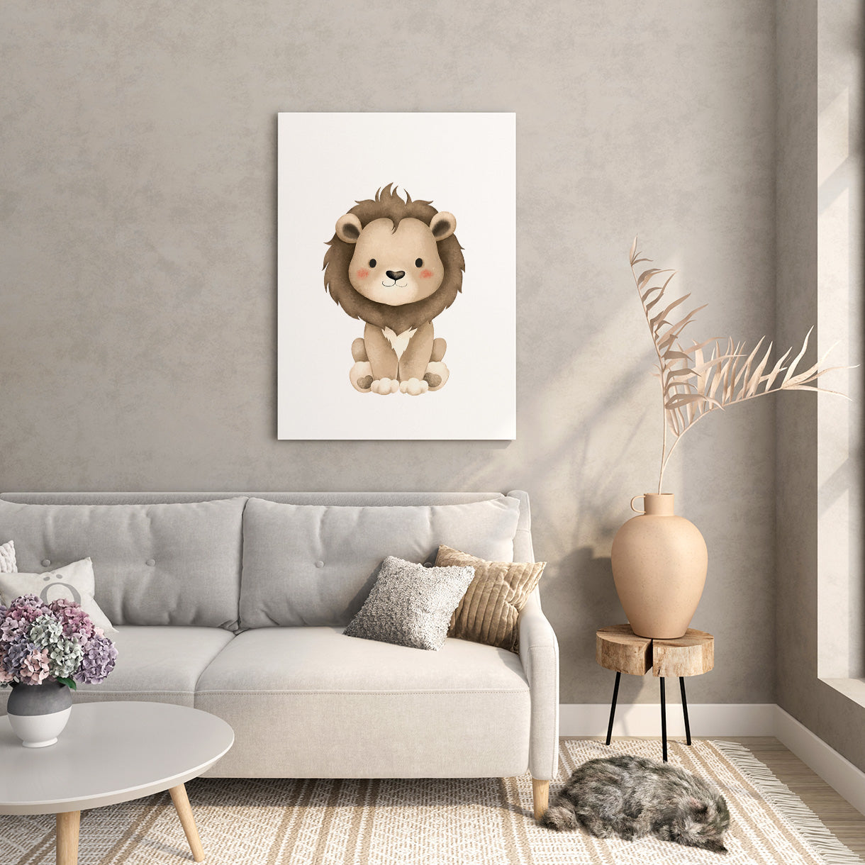 Safari Animals Canvas