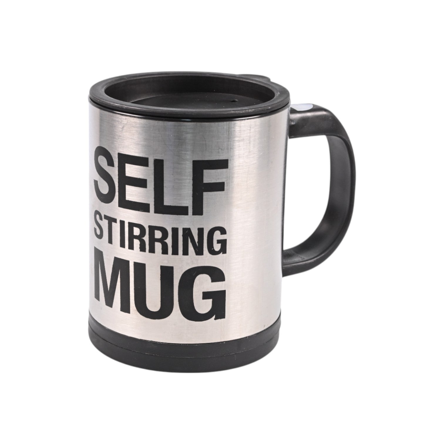 Steel Self-Stirring Mug