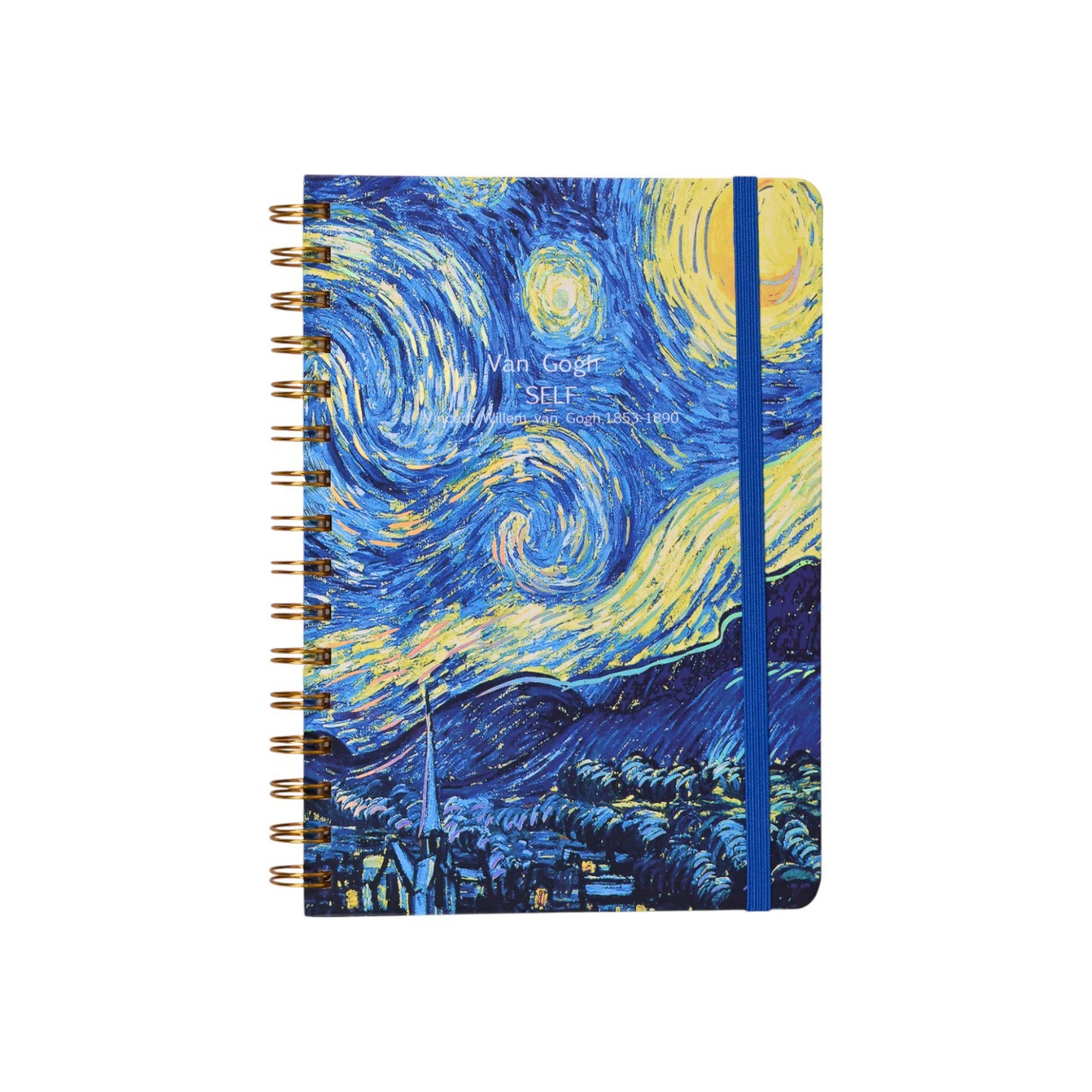 Van Gogh Spiral A5 Notebook