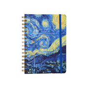 Van Gogh Spiral A5 Notebook