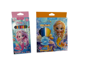 Little Tree Mermaid Erasable Color Pencils