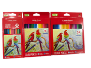 Little Tree Birds Color Pencils