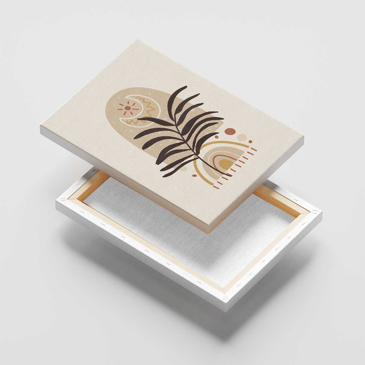 Abstract Boho Canvas