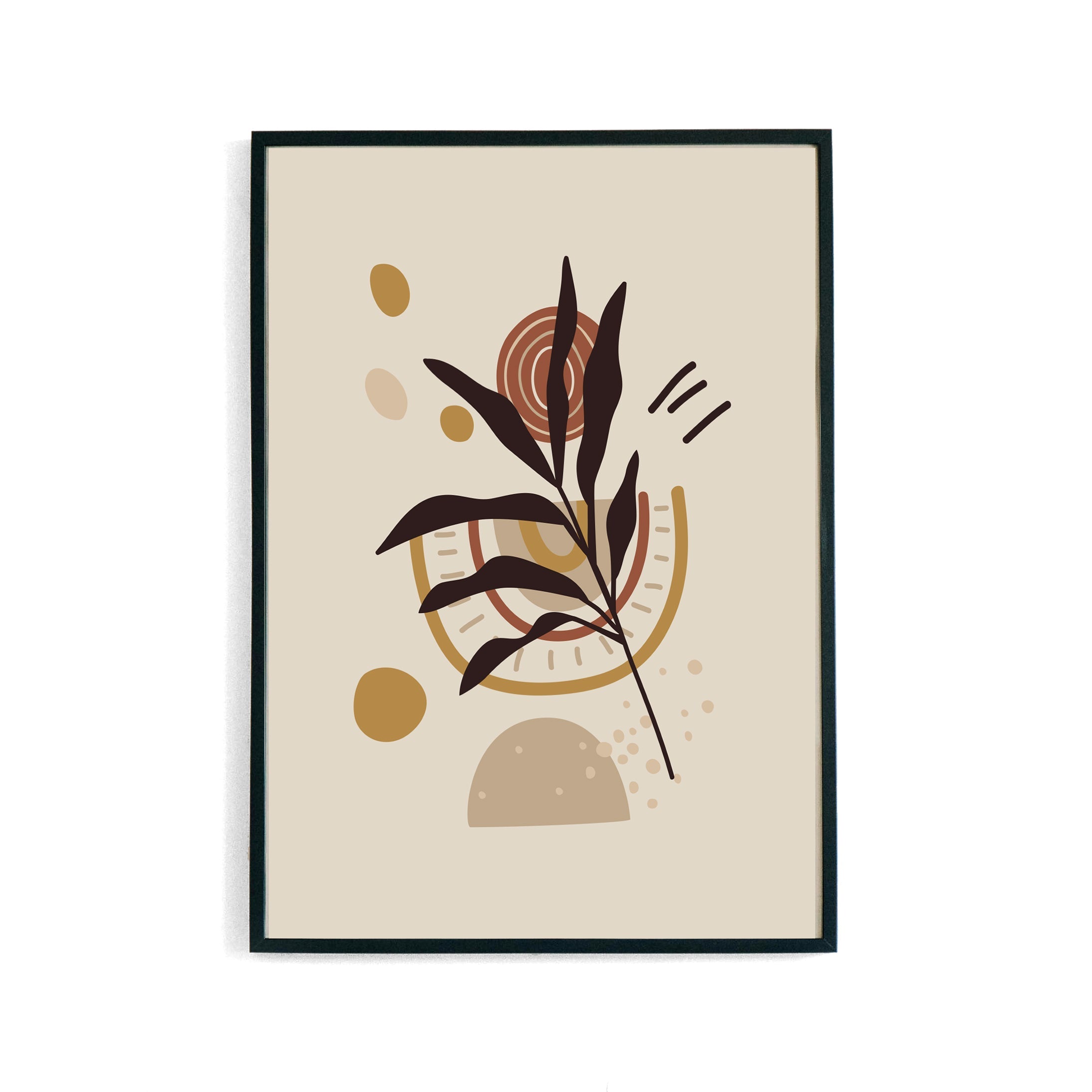 Abstract Boho Poster