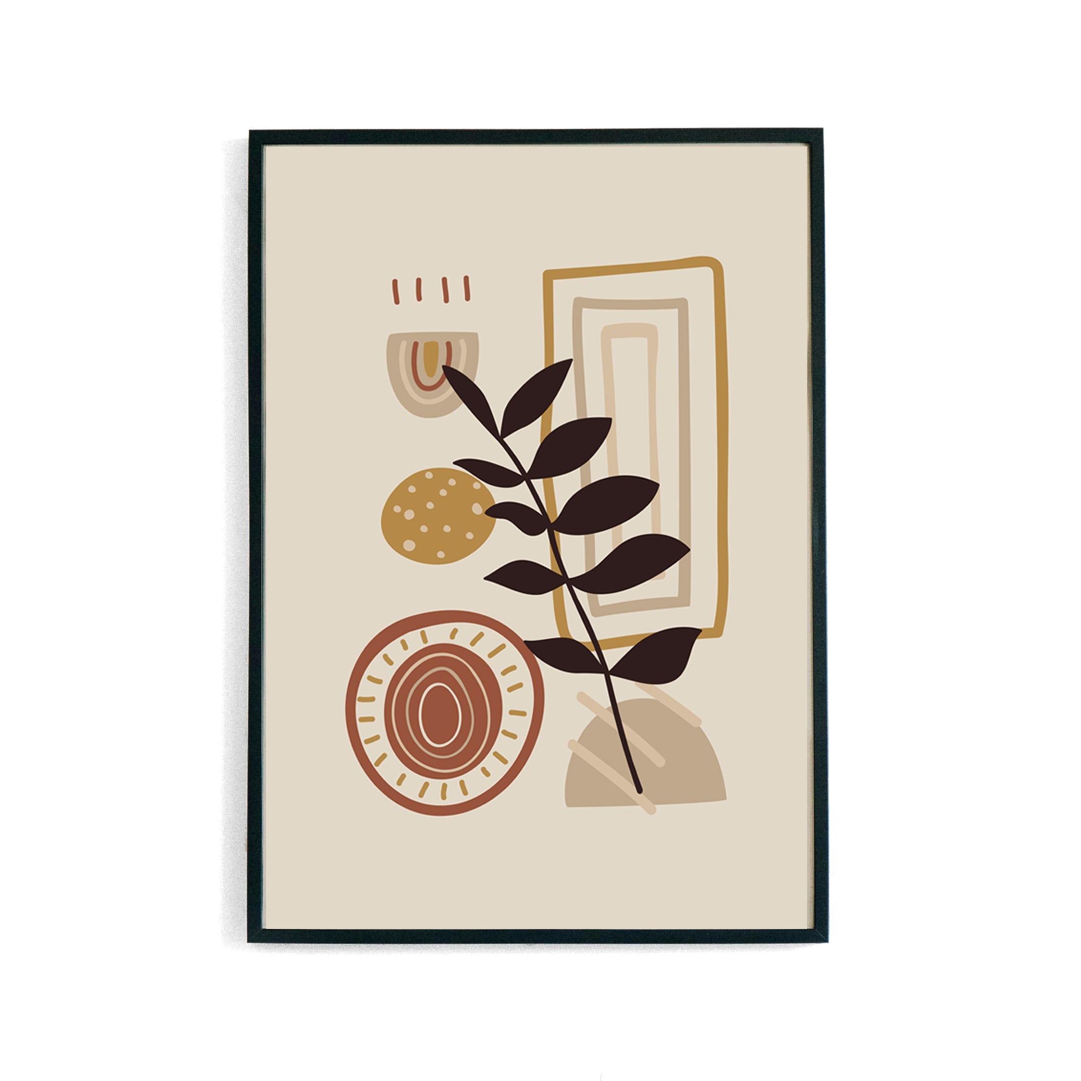 Abstract Boho Poster