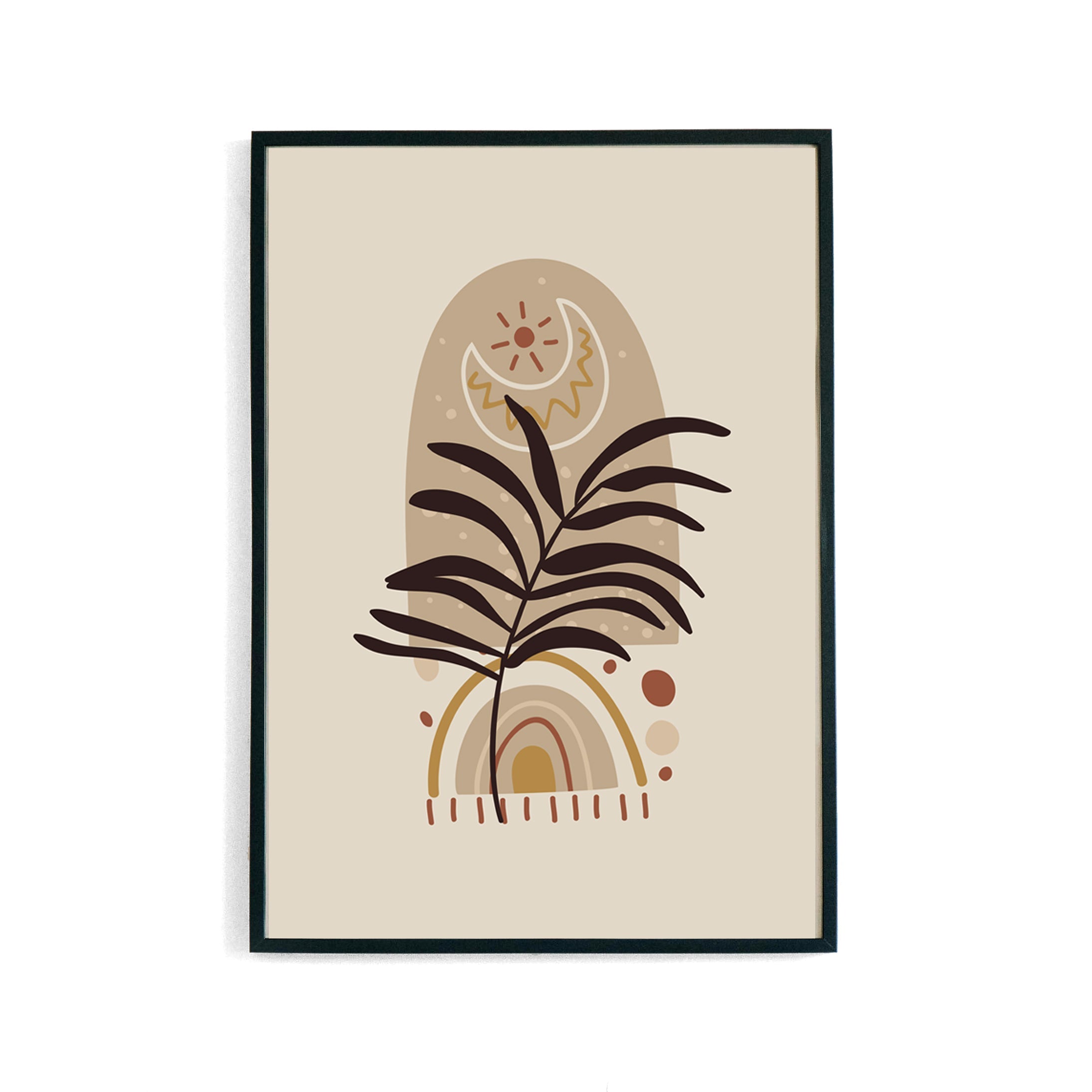 Abstract Boho Poster