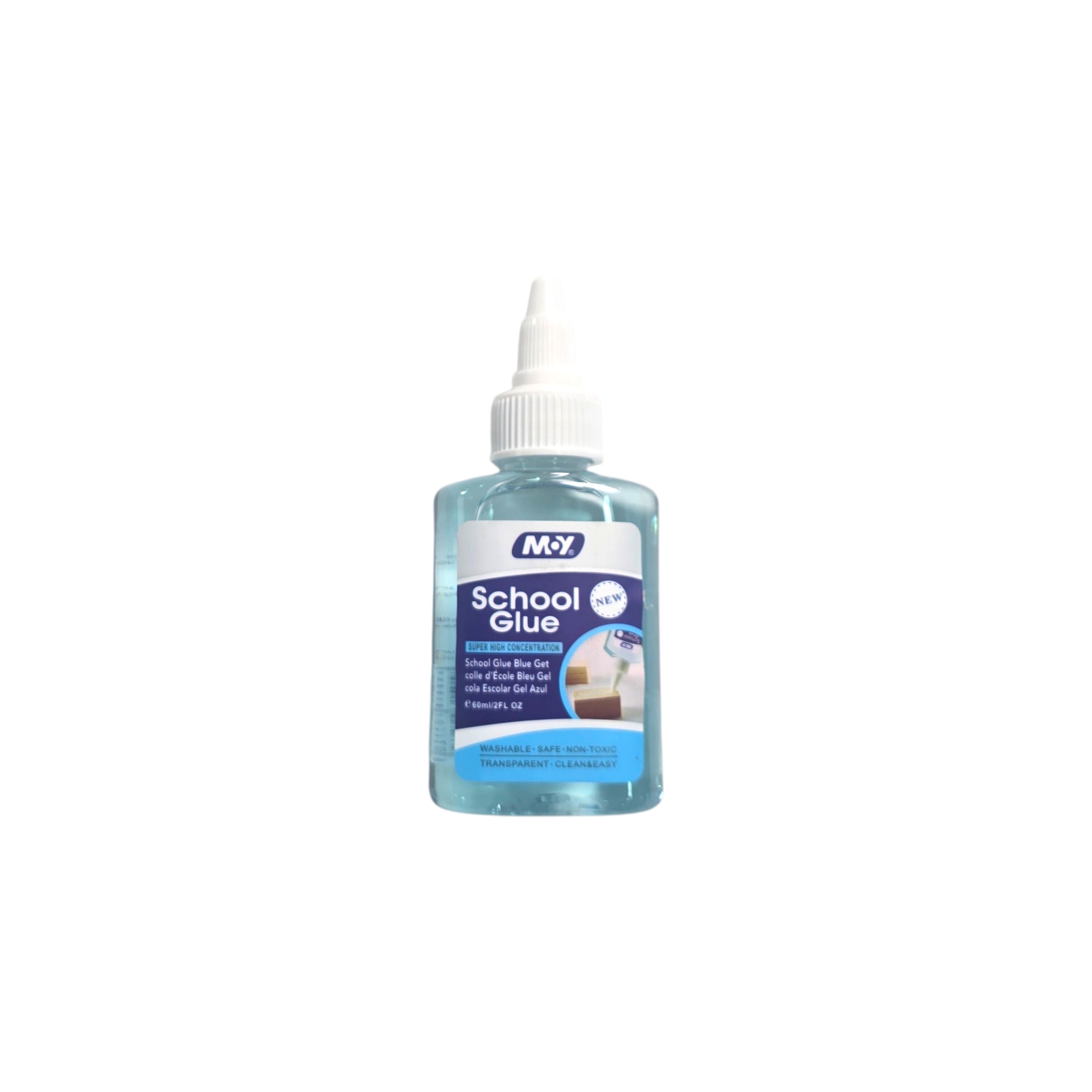 Transparent Blue School Glue