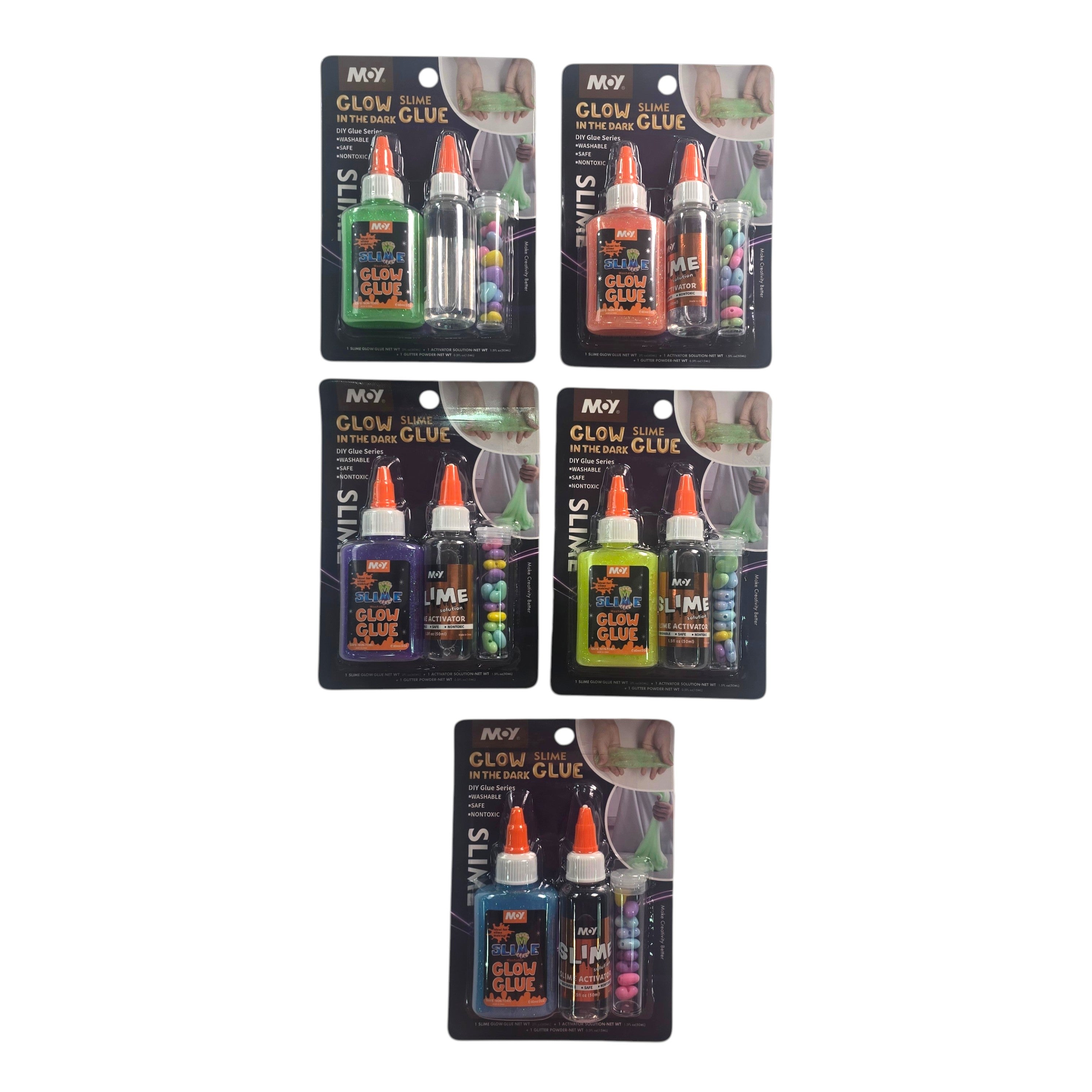 Glow In The Dark Slime Glue Kit