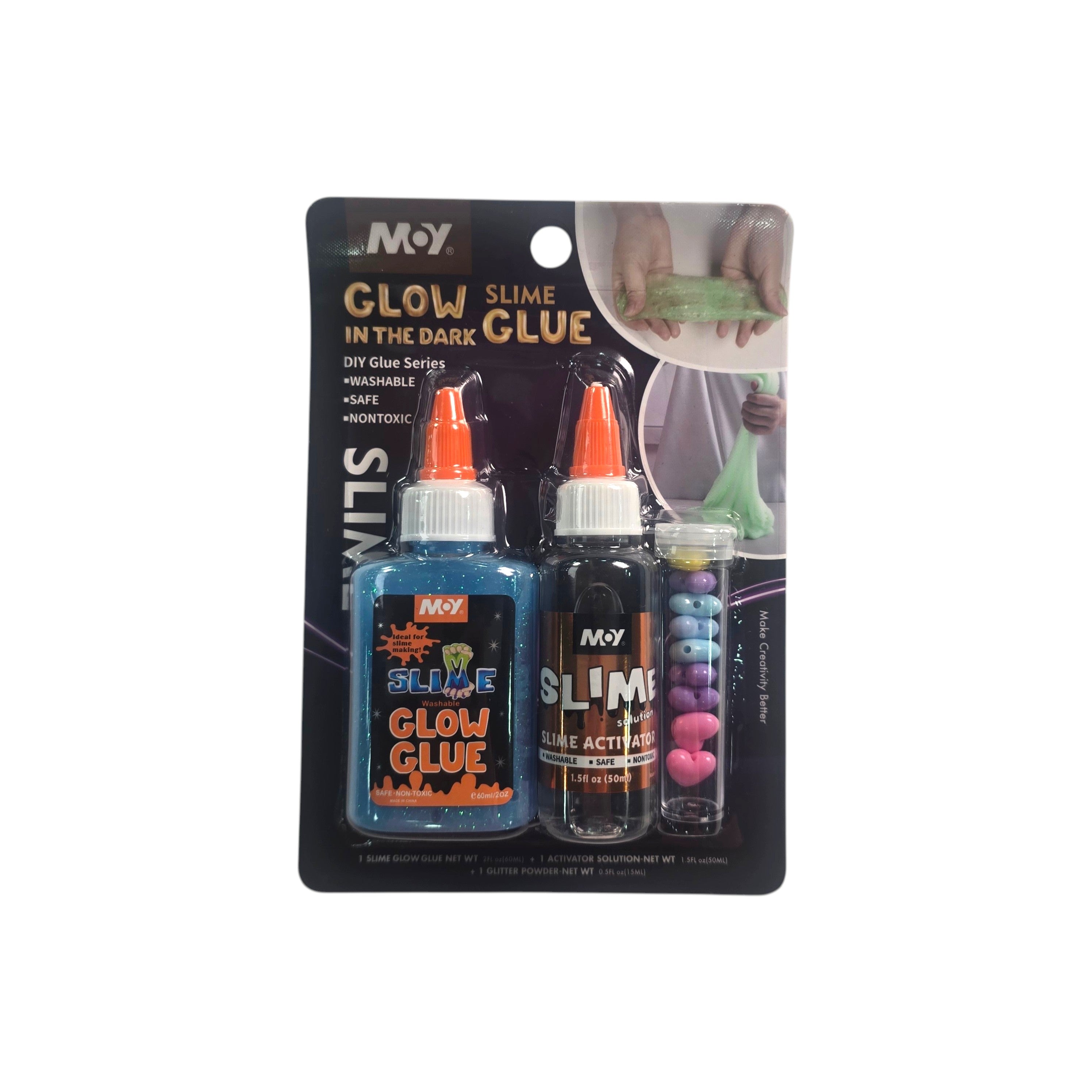 Glow In The Dark Slime Glue Kit