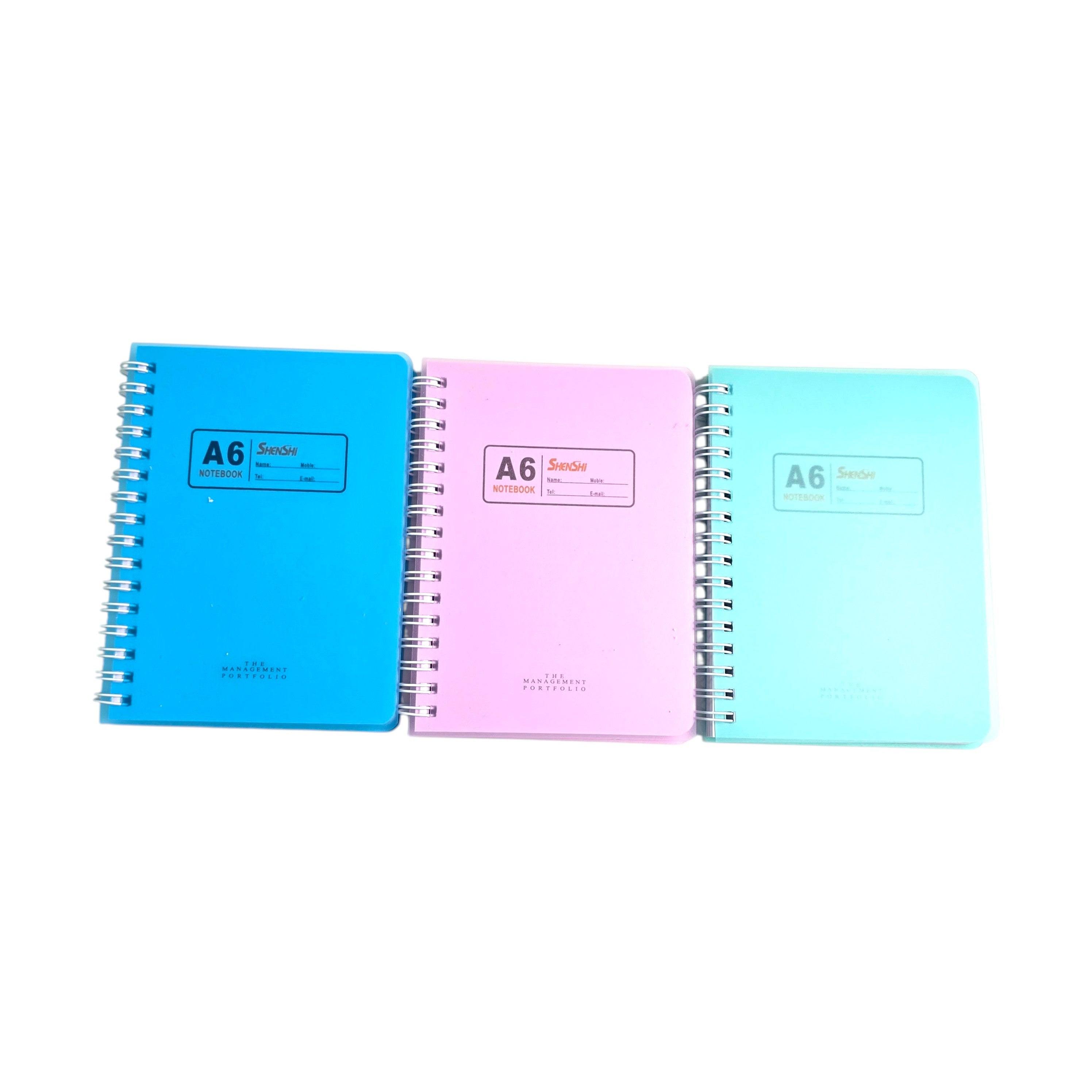 A6 Spiral Pocket Notebook