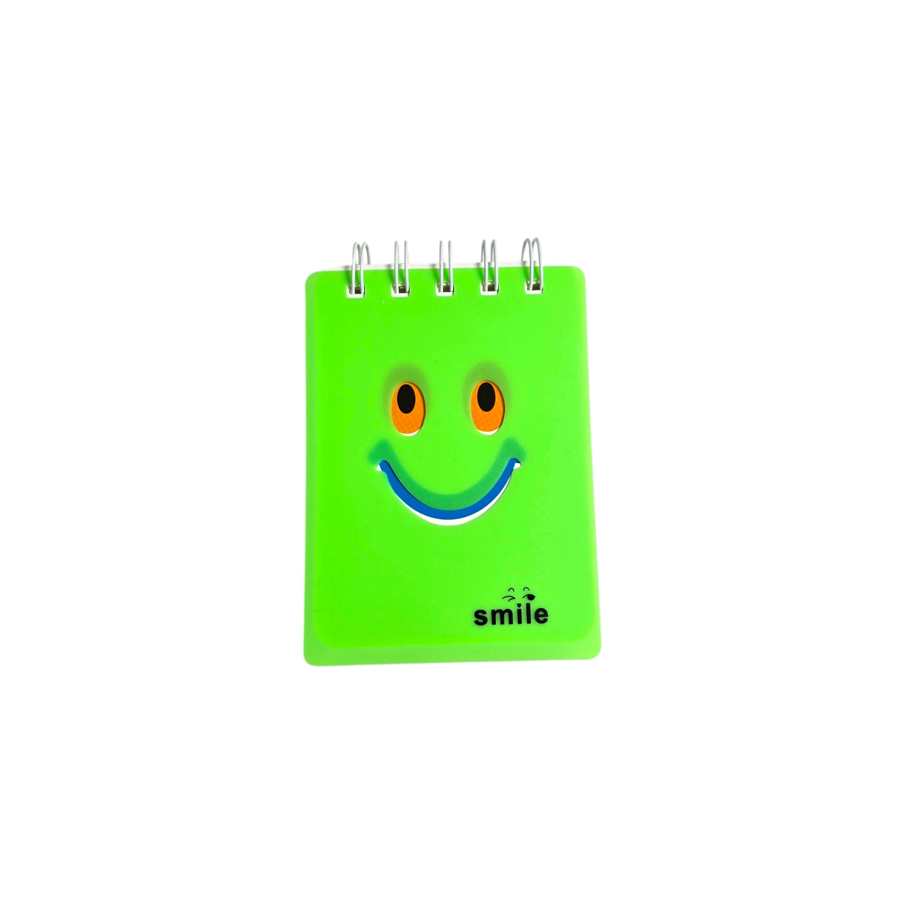 A7 Smile Spiral Notebook