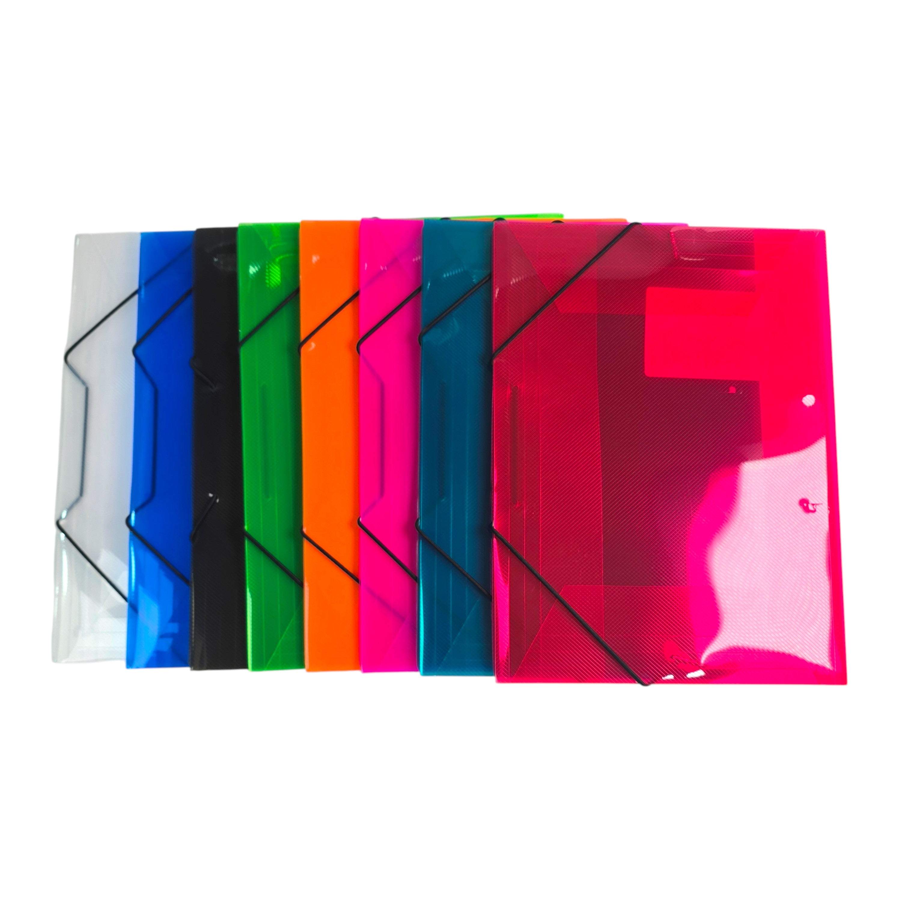 Expandable Plastic Document Folder