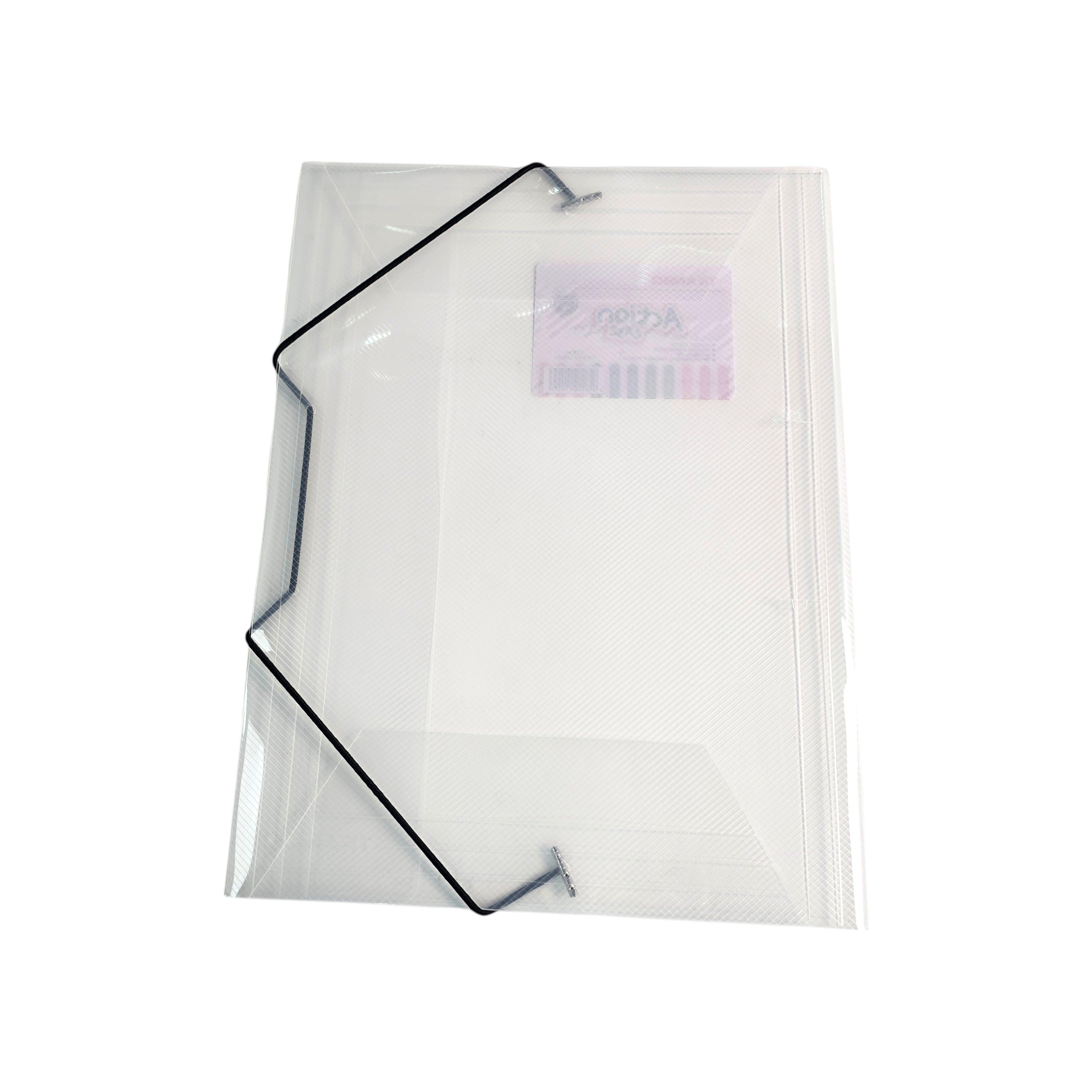 Expandable Plastic Document Folder