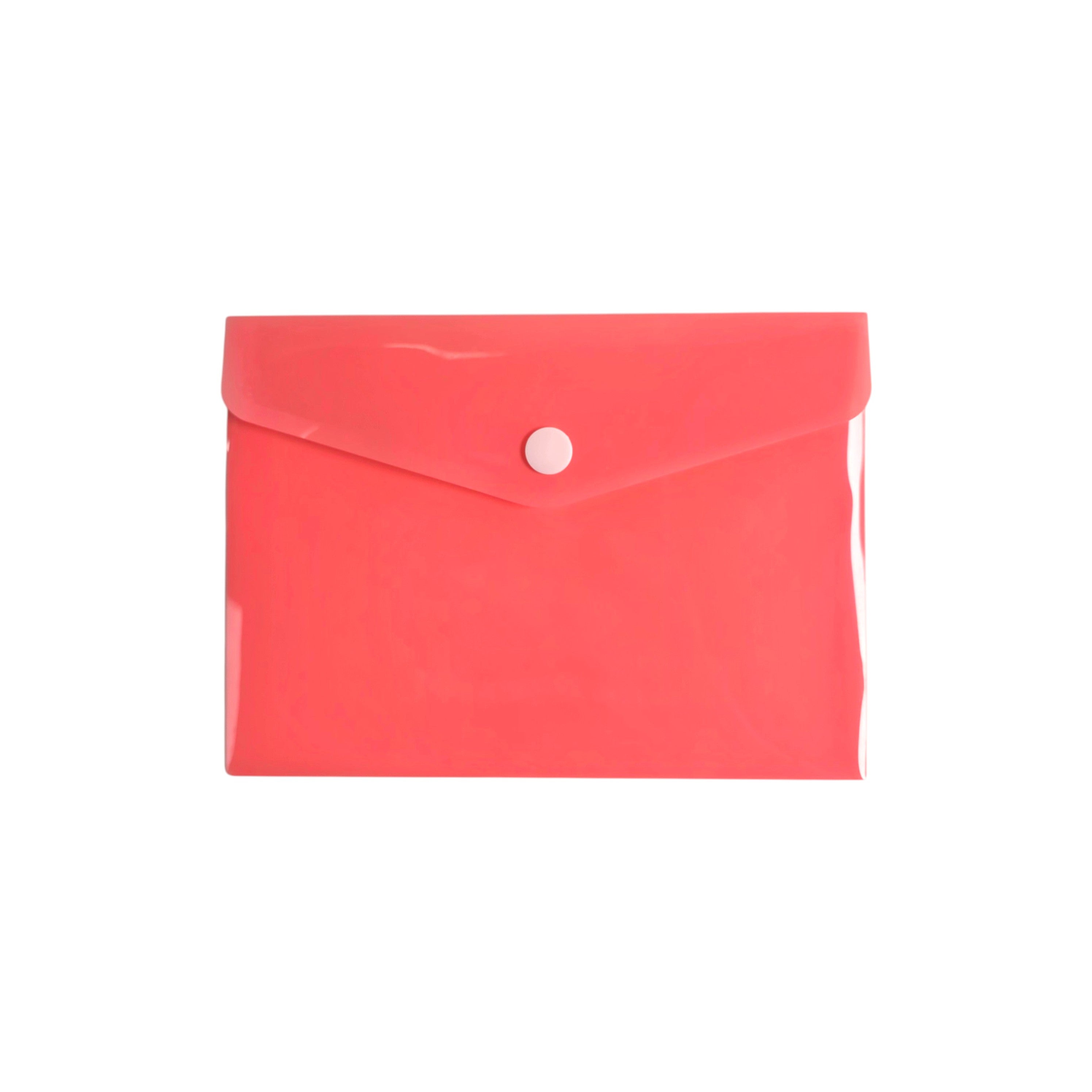 A6 Pastel Snap Button Document Envelope