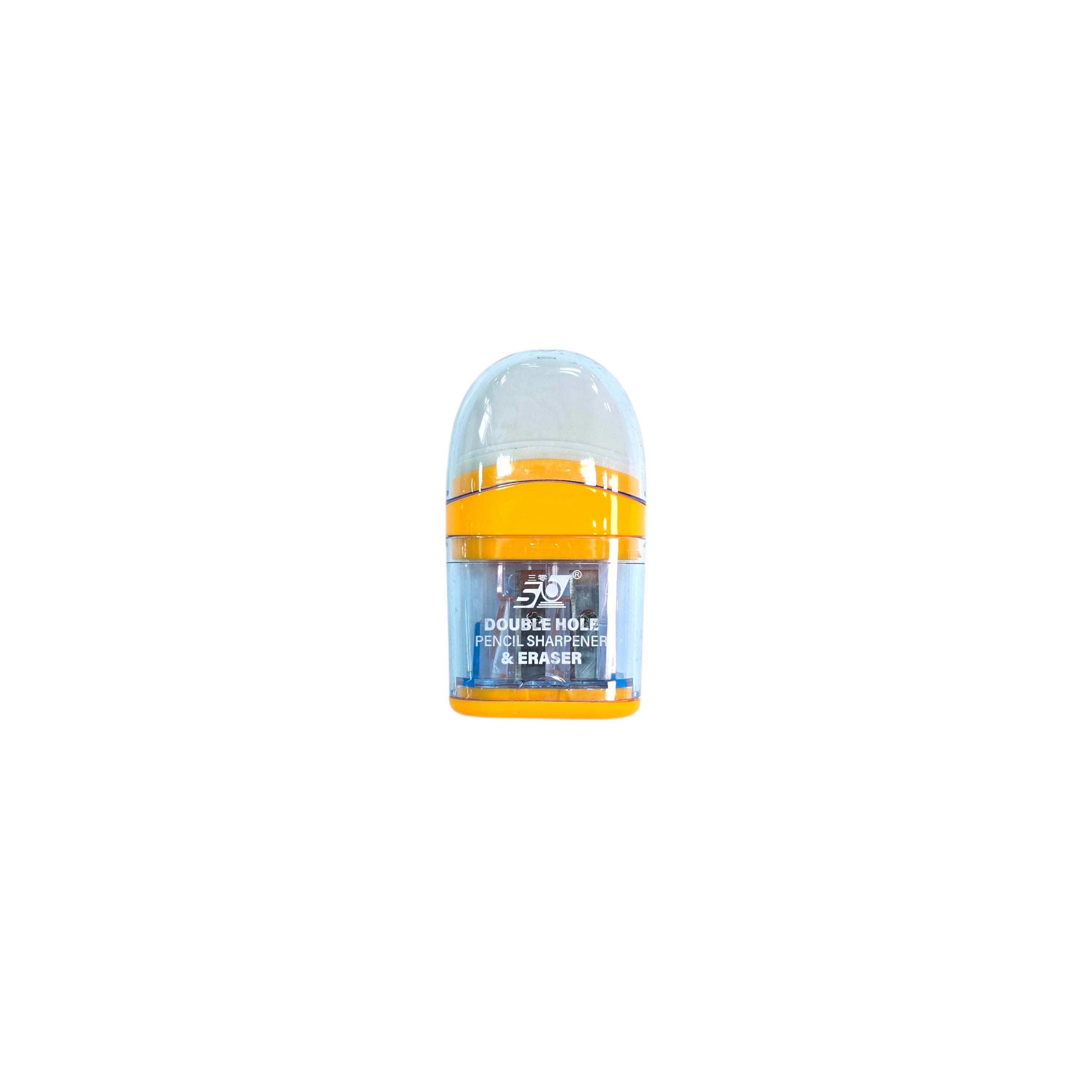 2-in-1 Pencil Sharpener & Eraser Set