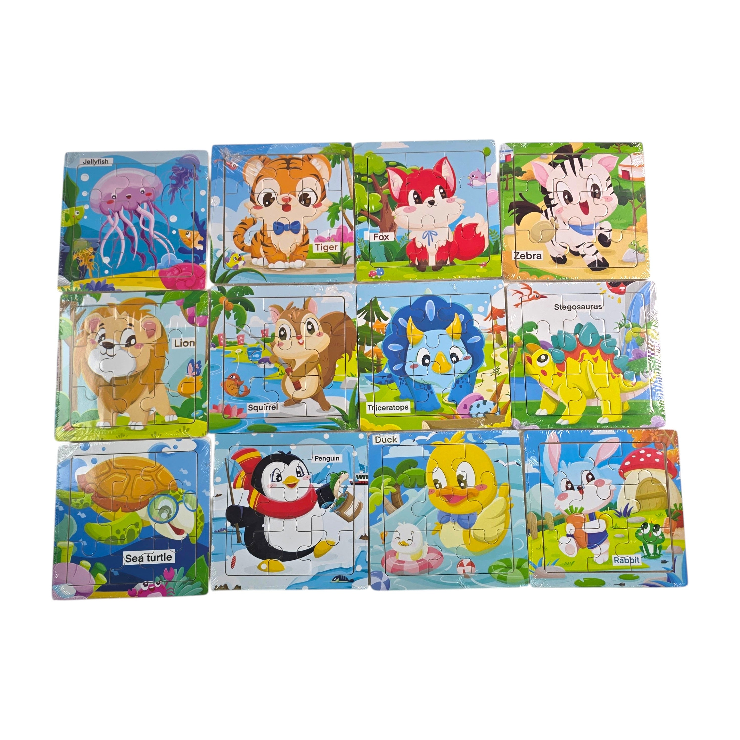Animal Wooden Puzzle